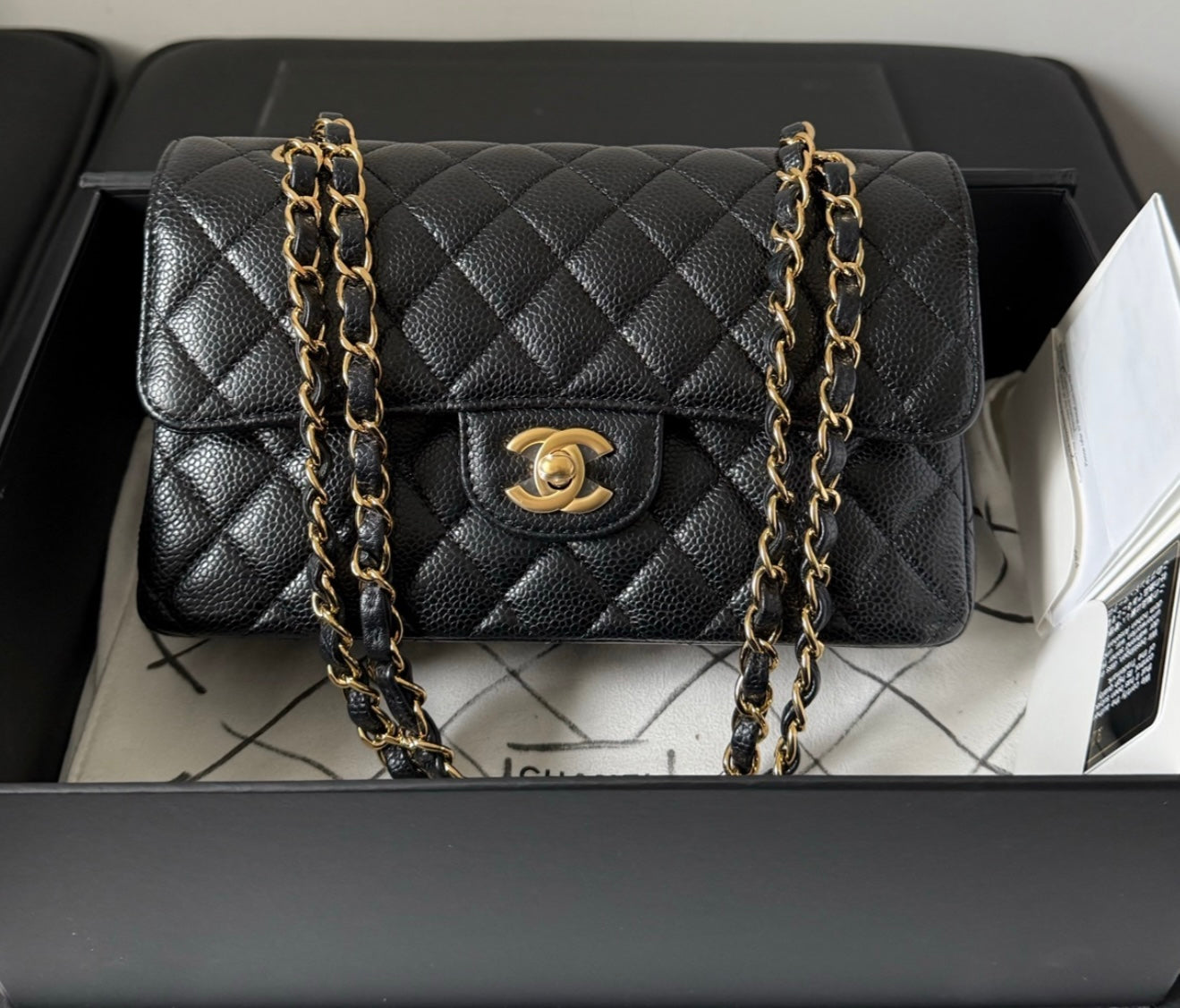 Chanel Double Classic Flap Small