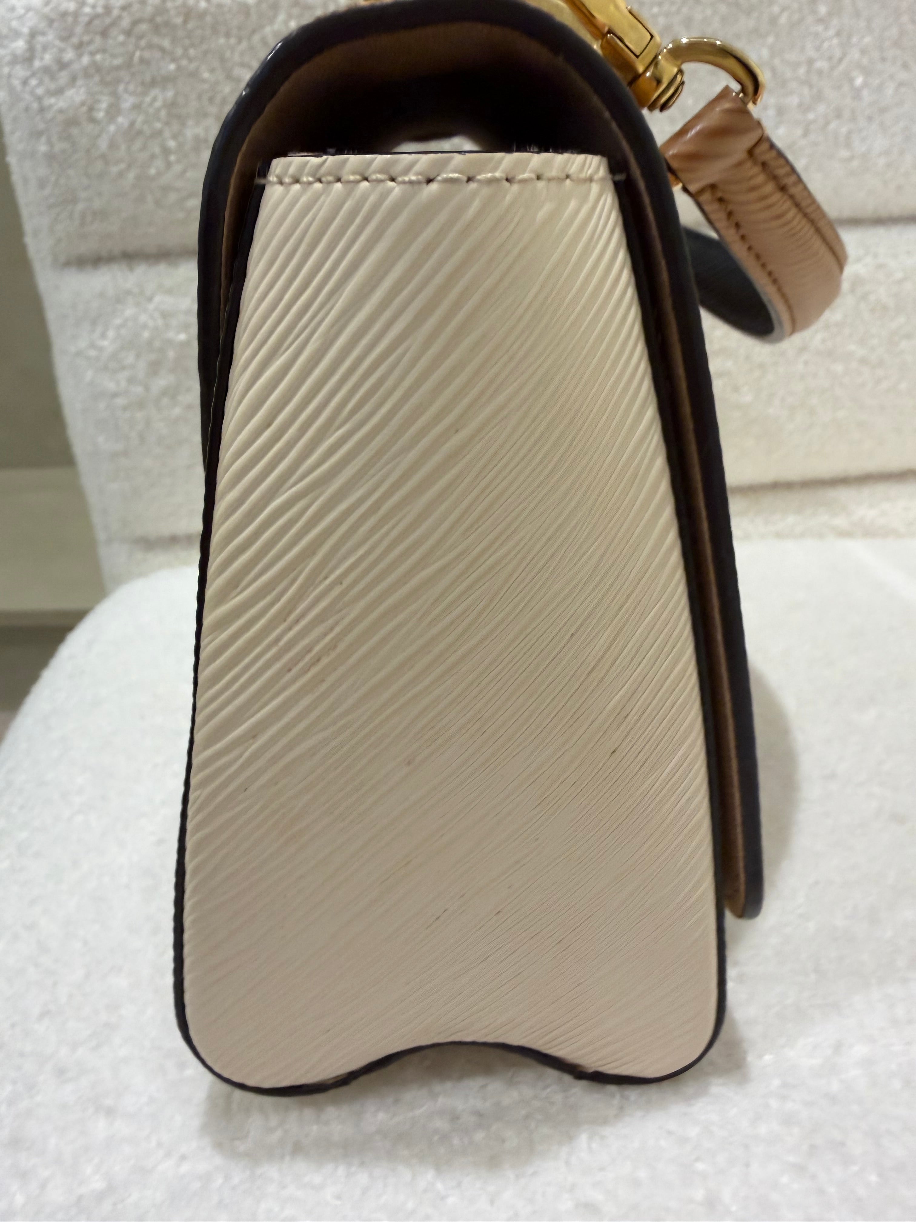 Louis Vuitton Twist | Cream & Tan | Gold Hardware | Good
