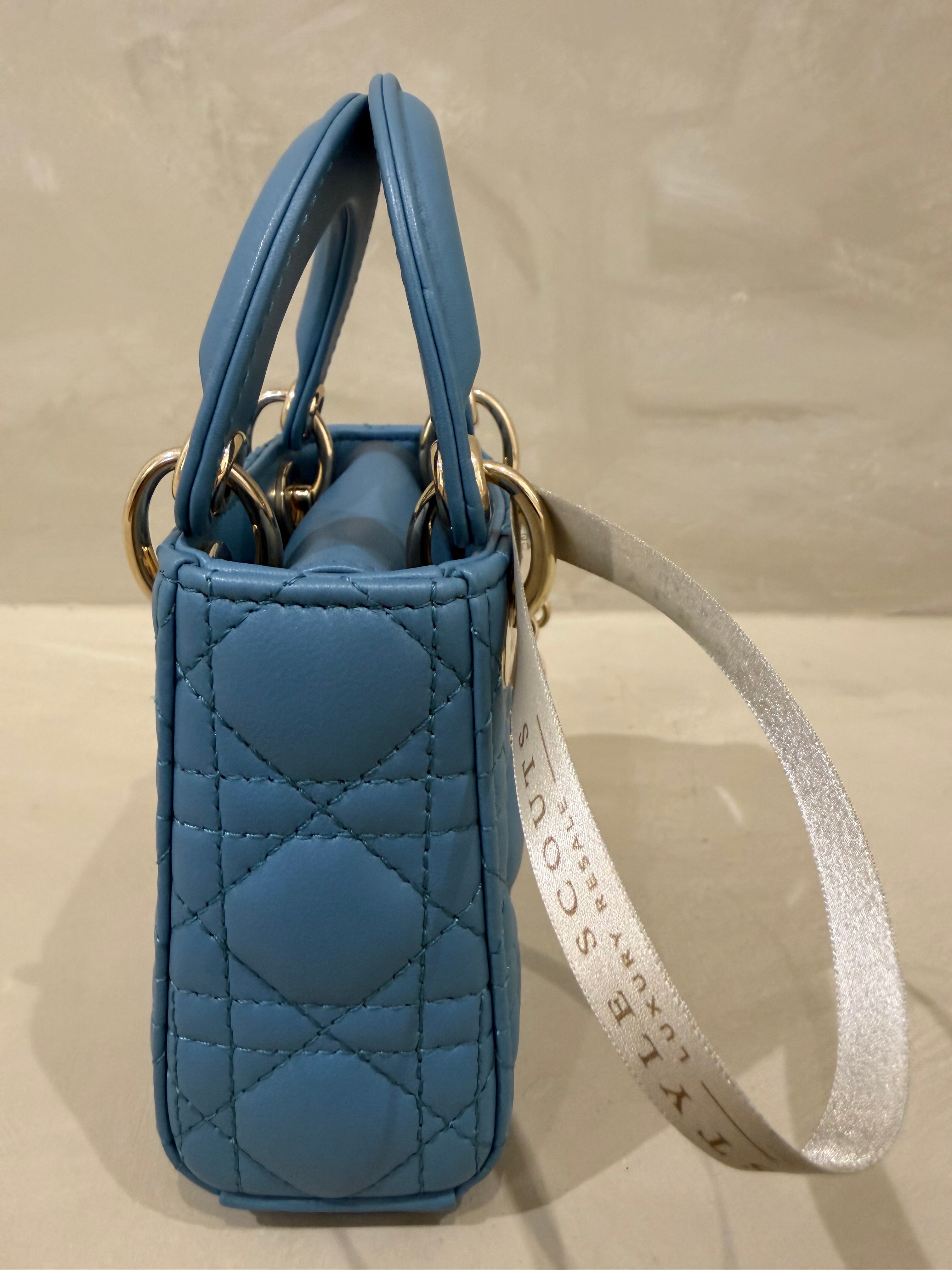 Dior Lady Micro Mini Blue