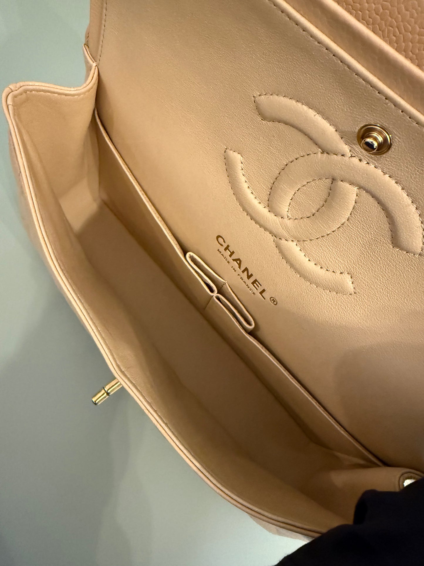 Chanel medium Beige Classic Flap