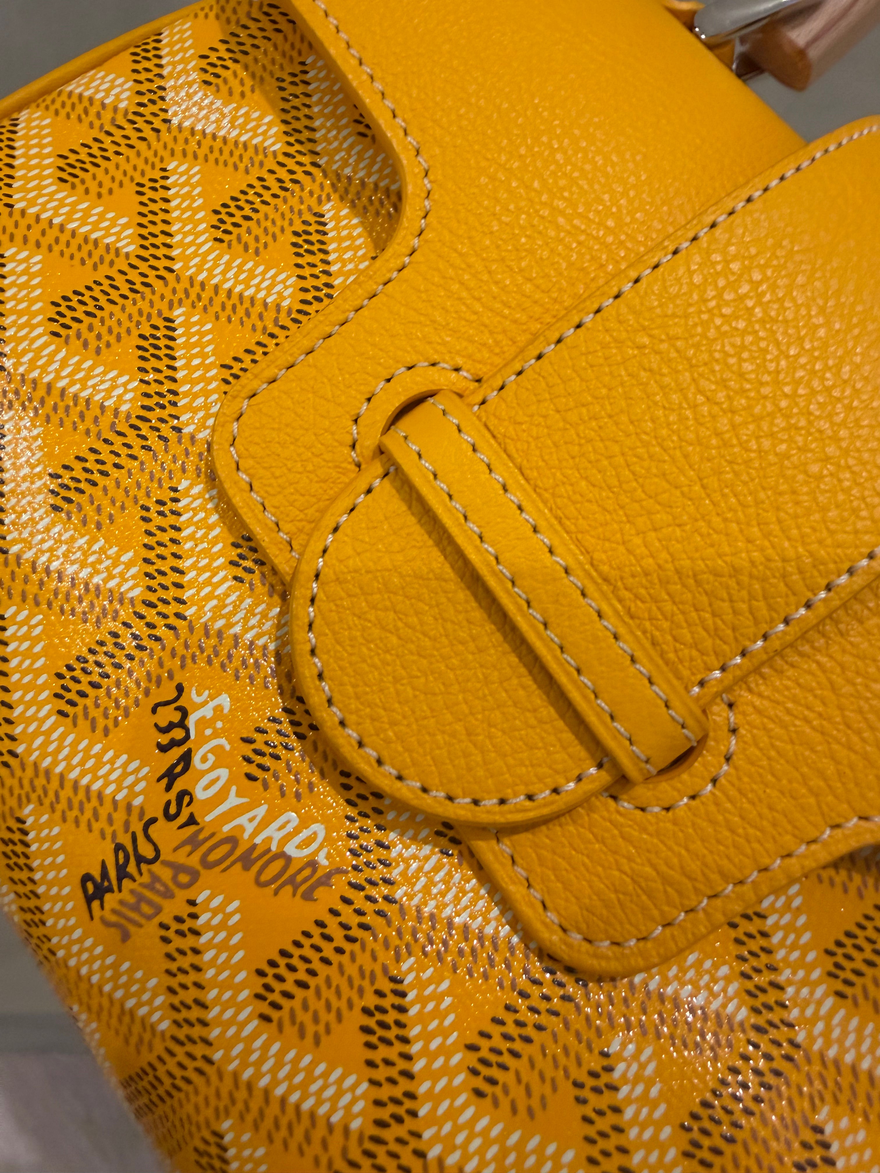 Goyard Saigon Souple Mini Yellow