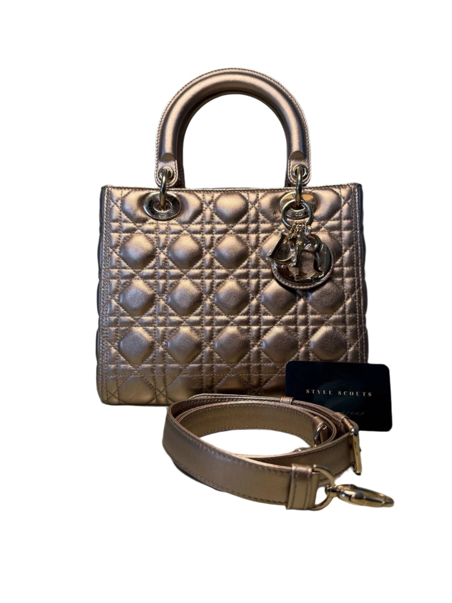 Lady Dior Bronze Medium Cannage
