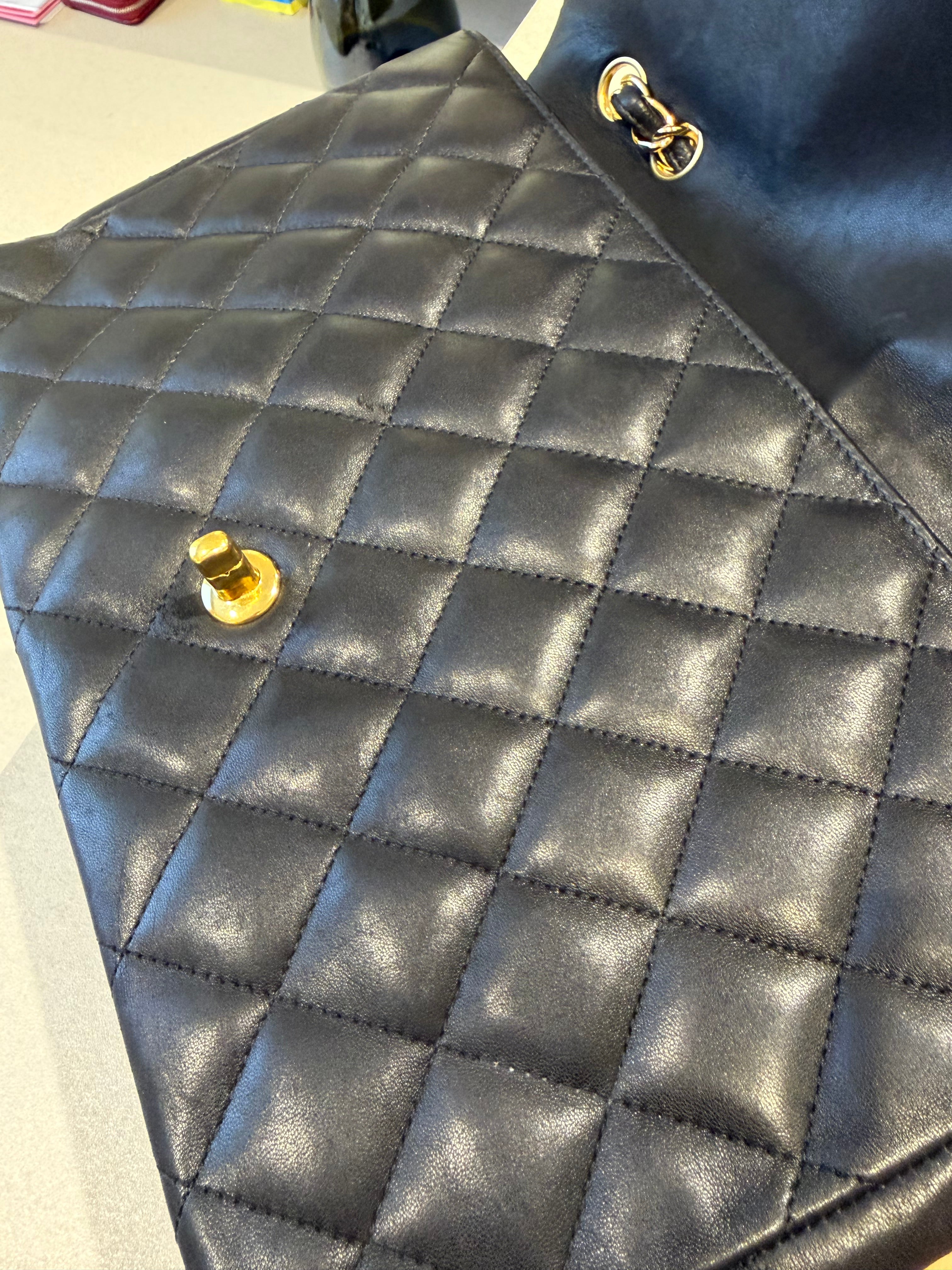Chanel Jumbo Single Flap – Lambskin – Gold Hardware