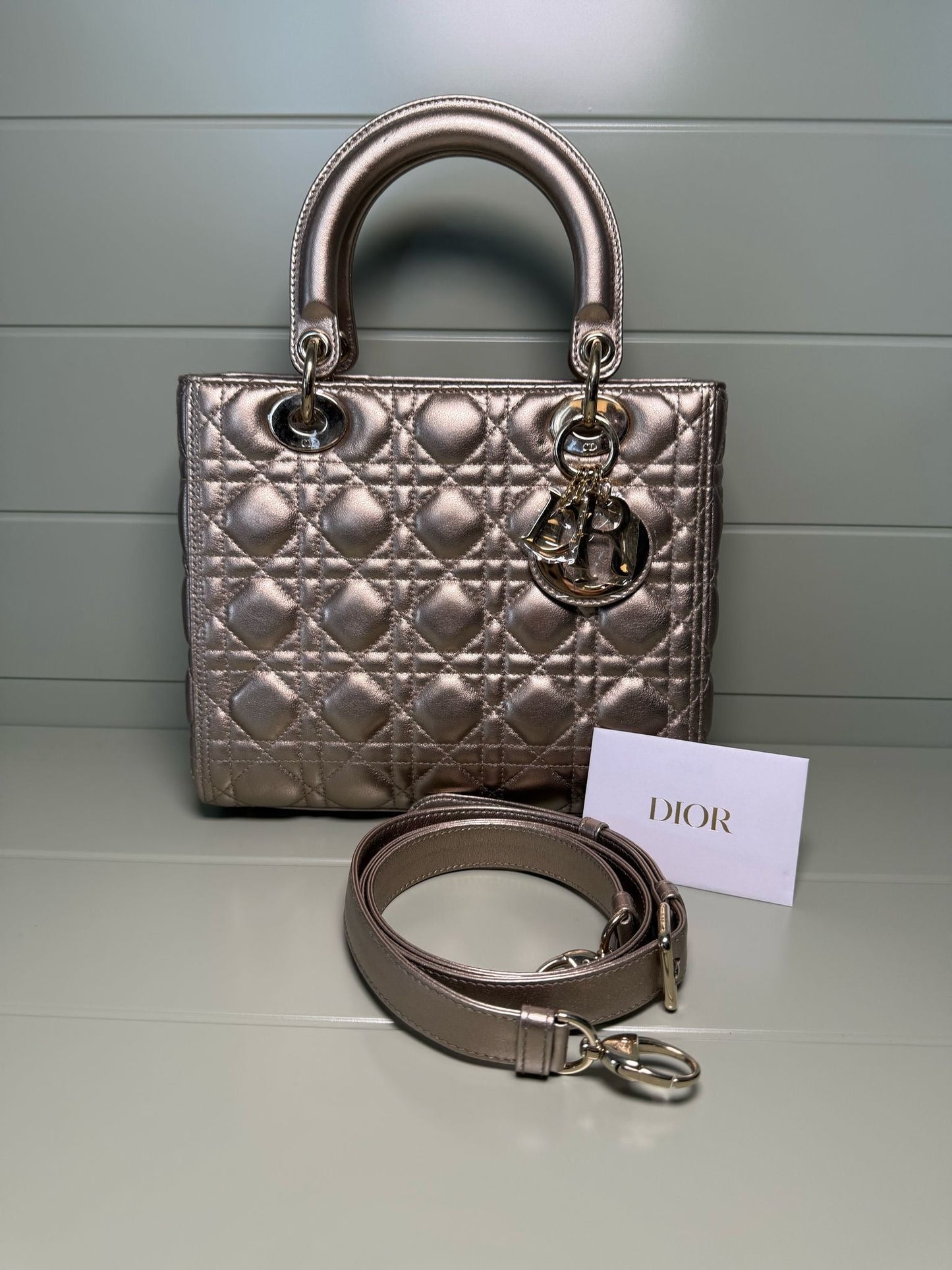 Lady Dior Bronze Medium Cannage