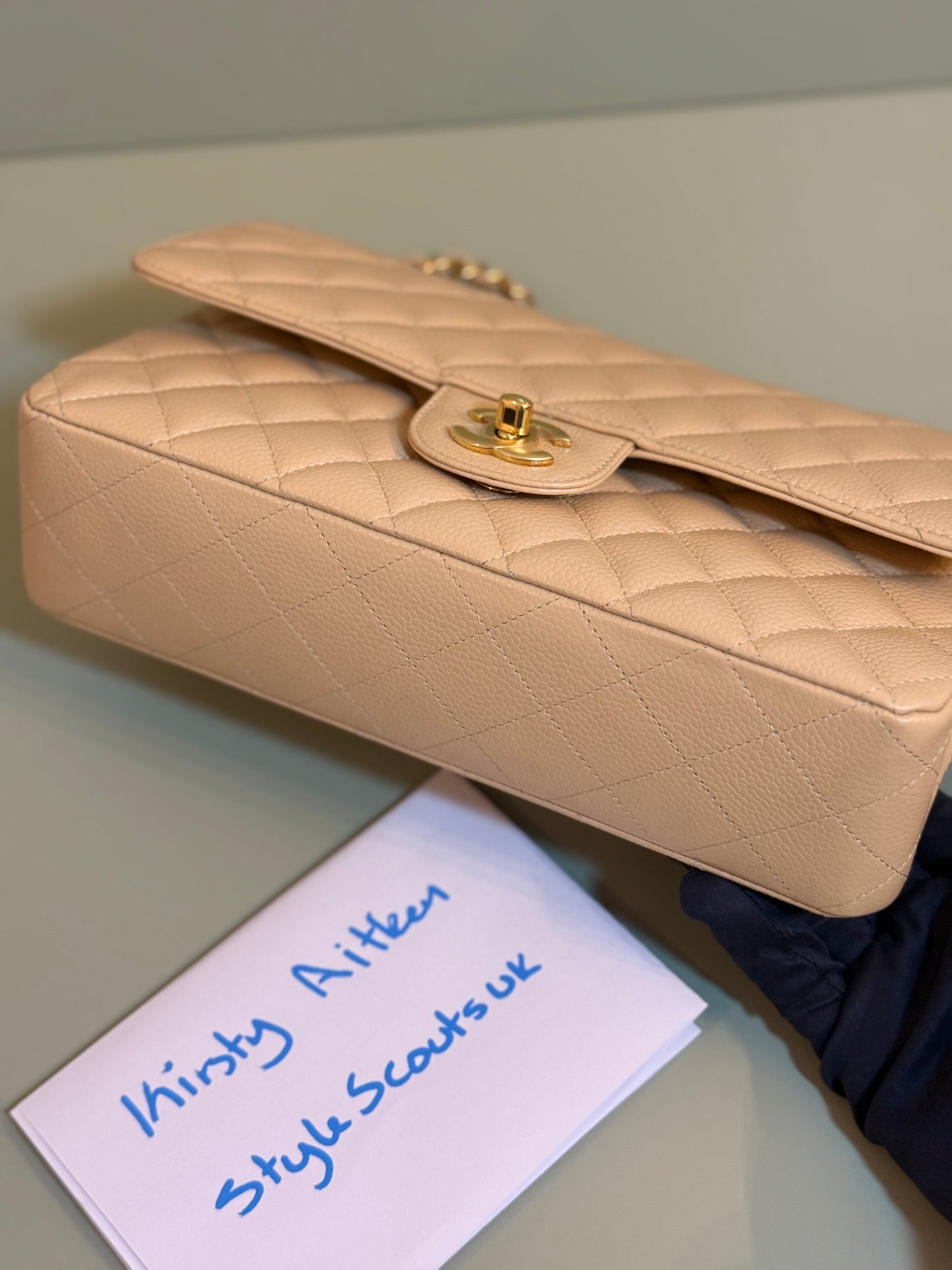 Chanel medium Beige Classic Flap