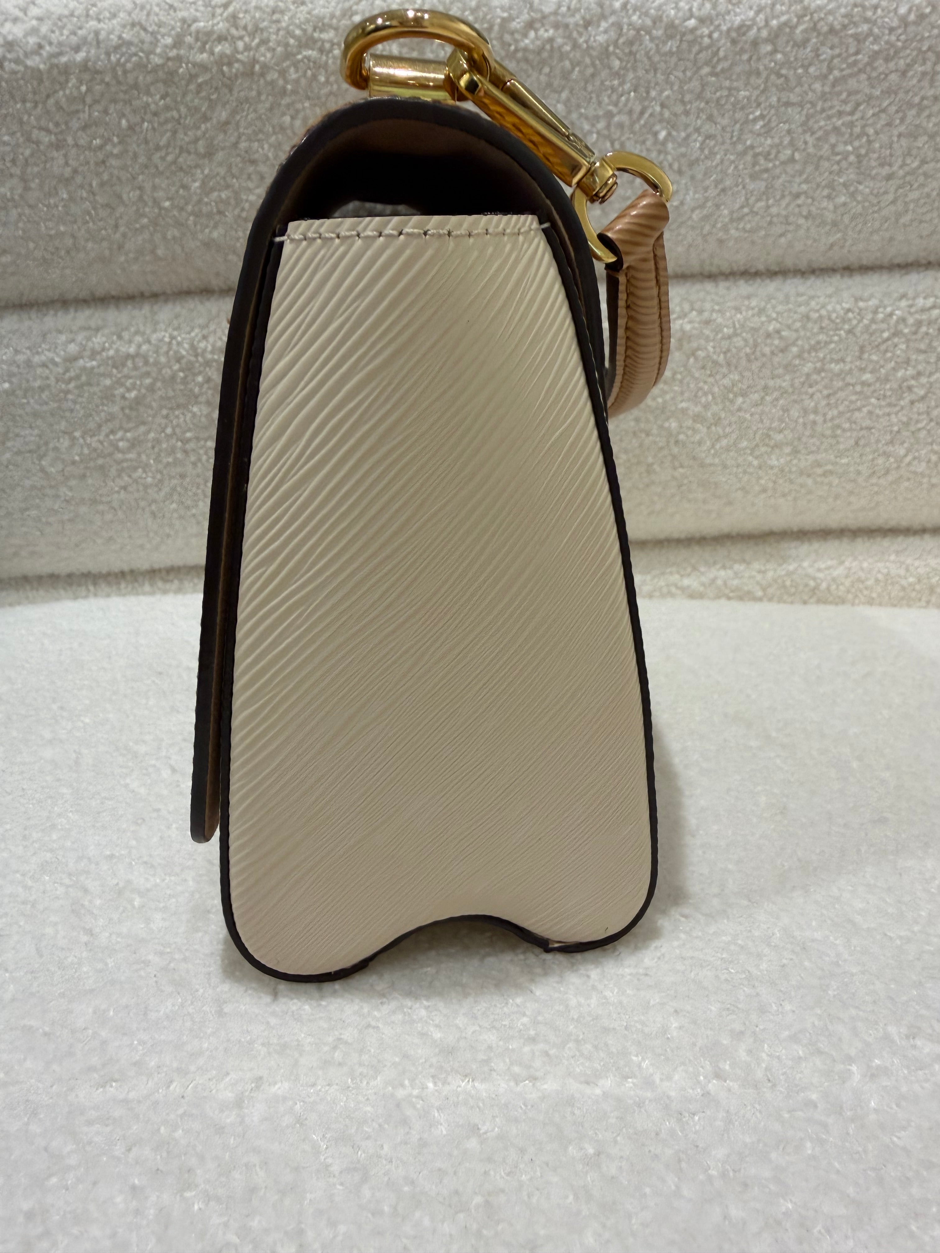 Louis Vuitton Twist | Cream & Tan | Gold Hardware | Good