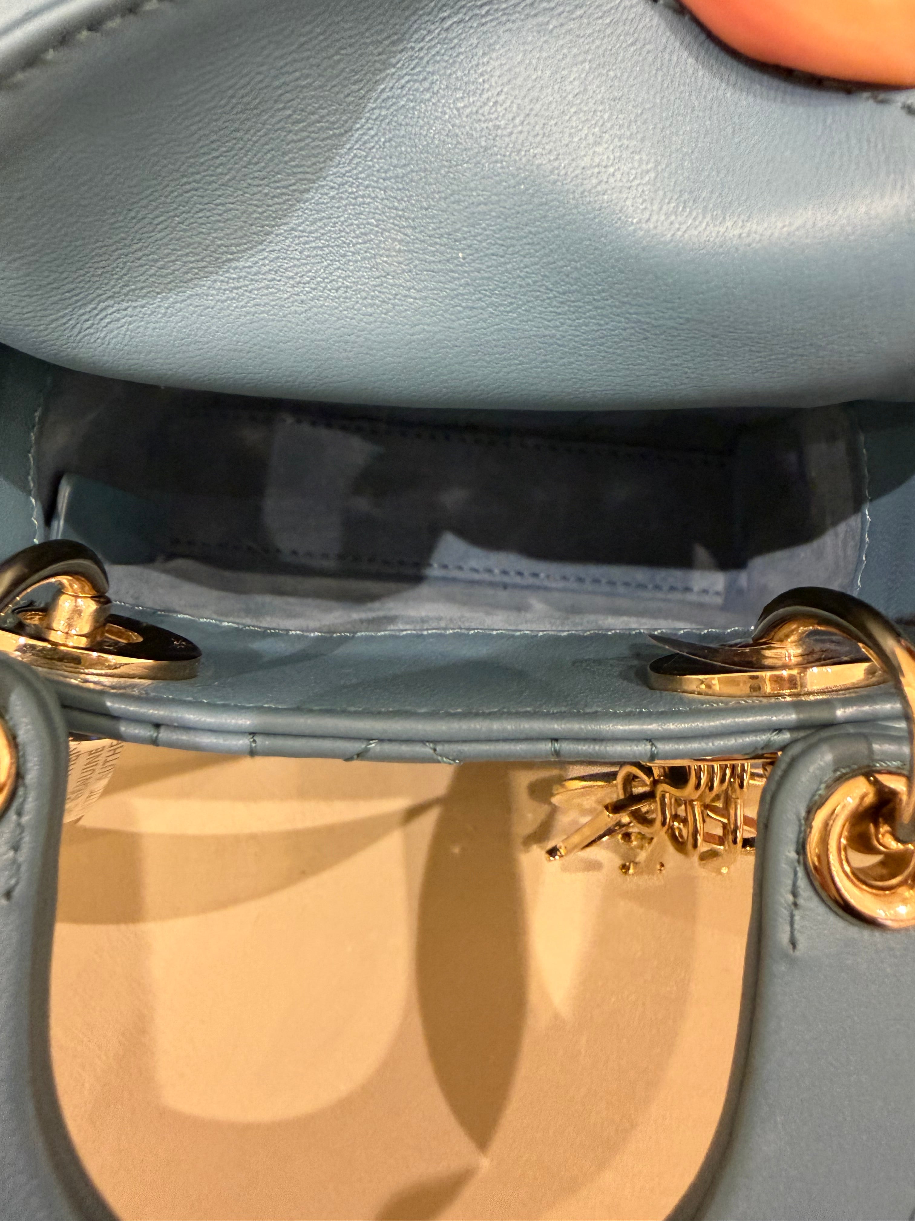 Dior Lady Micro Mini Blue