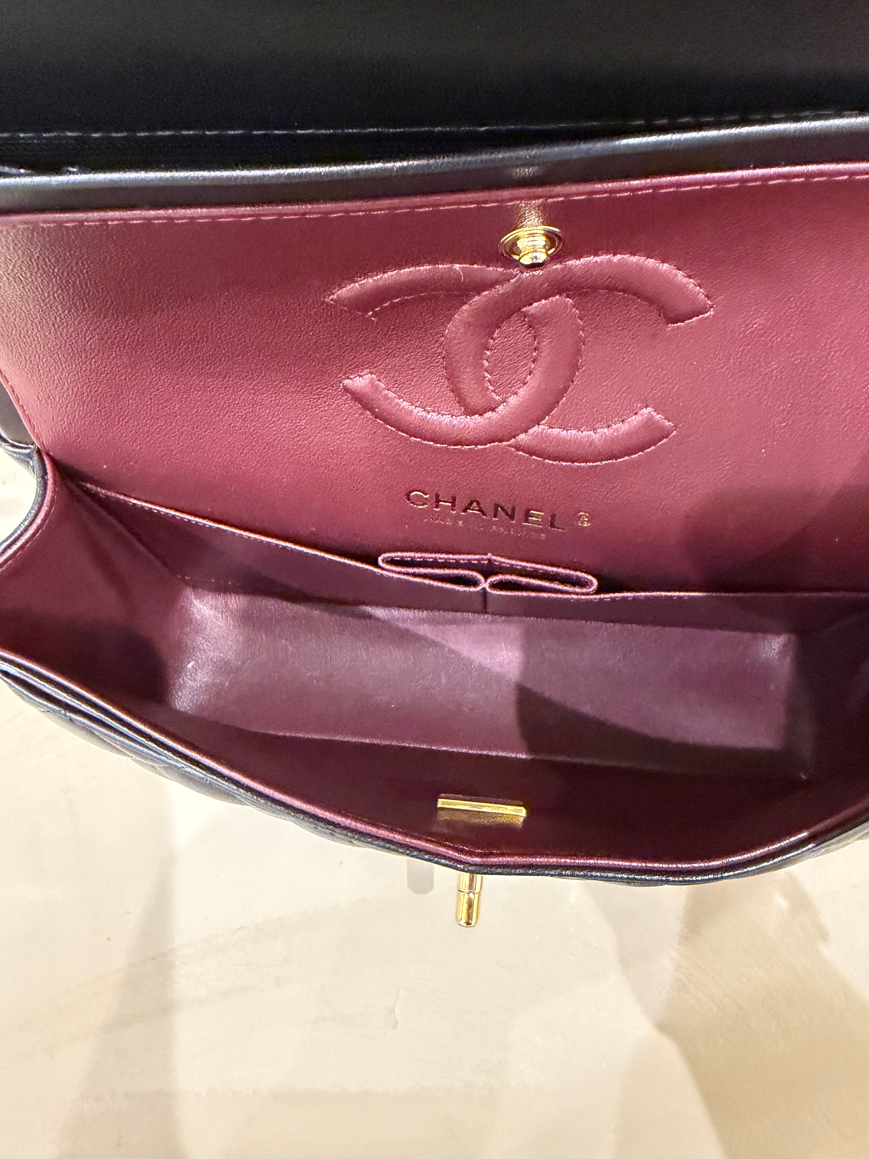 Chanel Classic Flap Small Lambskin Black