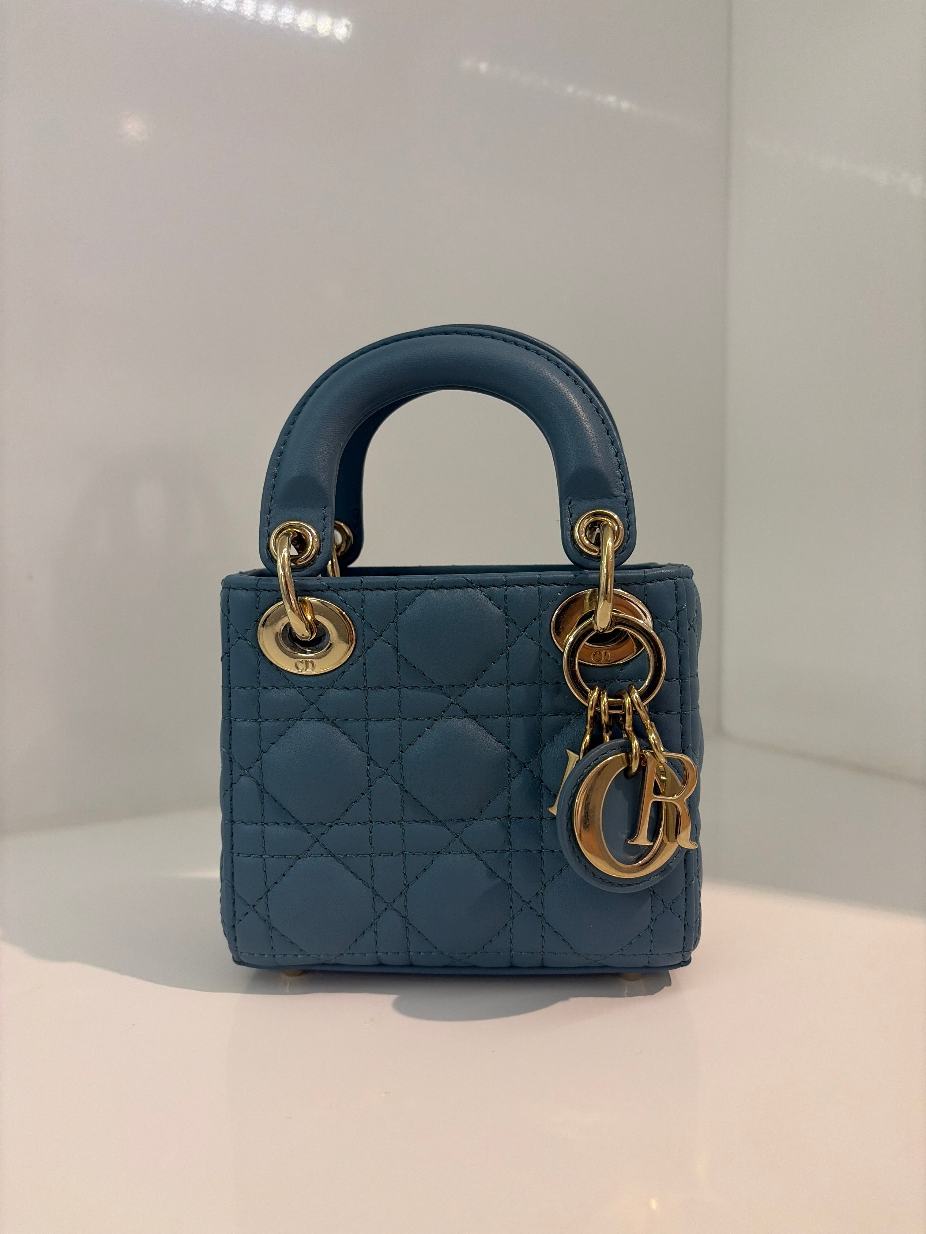 Dior Lady Micro Mini Blue