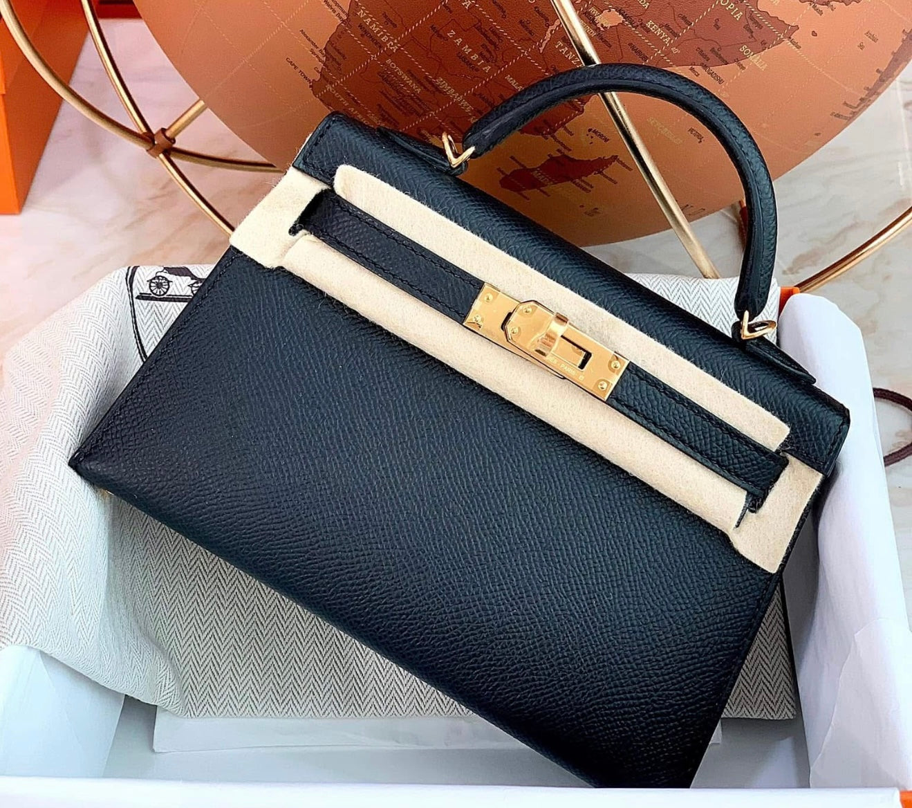 Hermes Mini Kelly Black