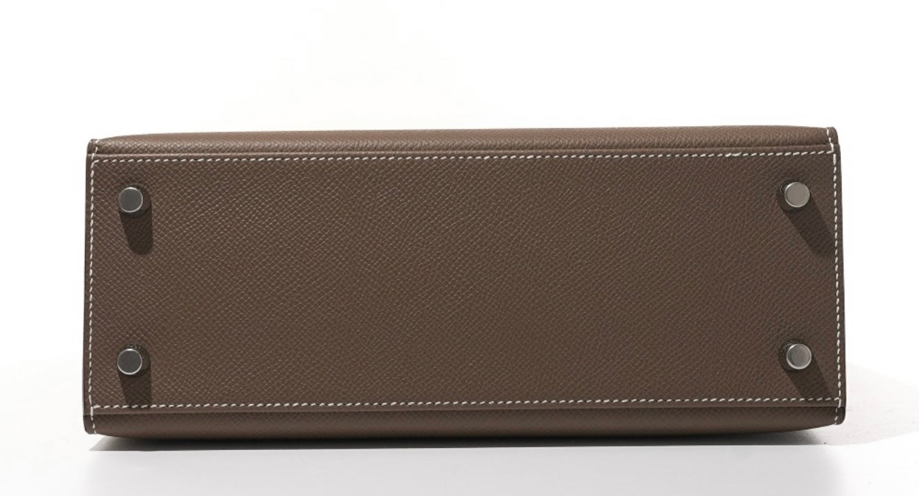Hermes Kelly 25 Etoupe Sellier