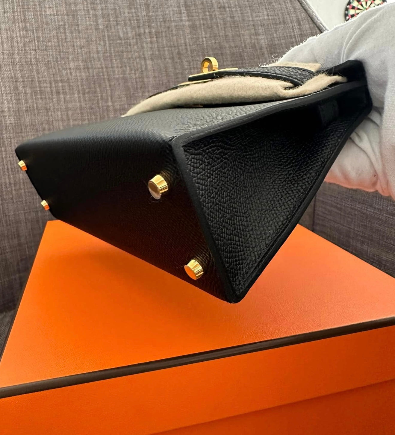 Hermes Mini Kelly Black