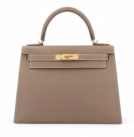 Hermes Kelly 28 Etoupe