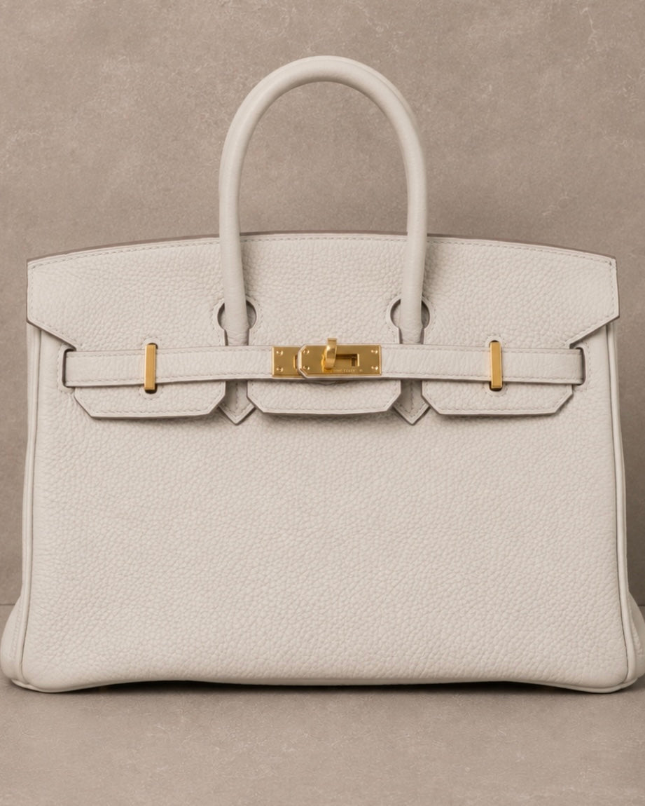 Hermès Birkin 25 | Beton Togo Leather | Gold Hardware | 2018 | Pristine