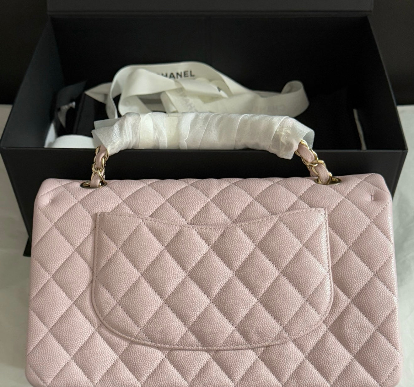 Chanel Medium 21S Double Flap Pink