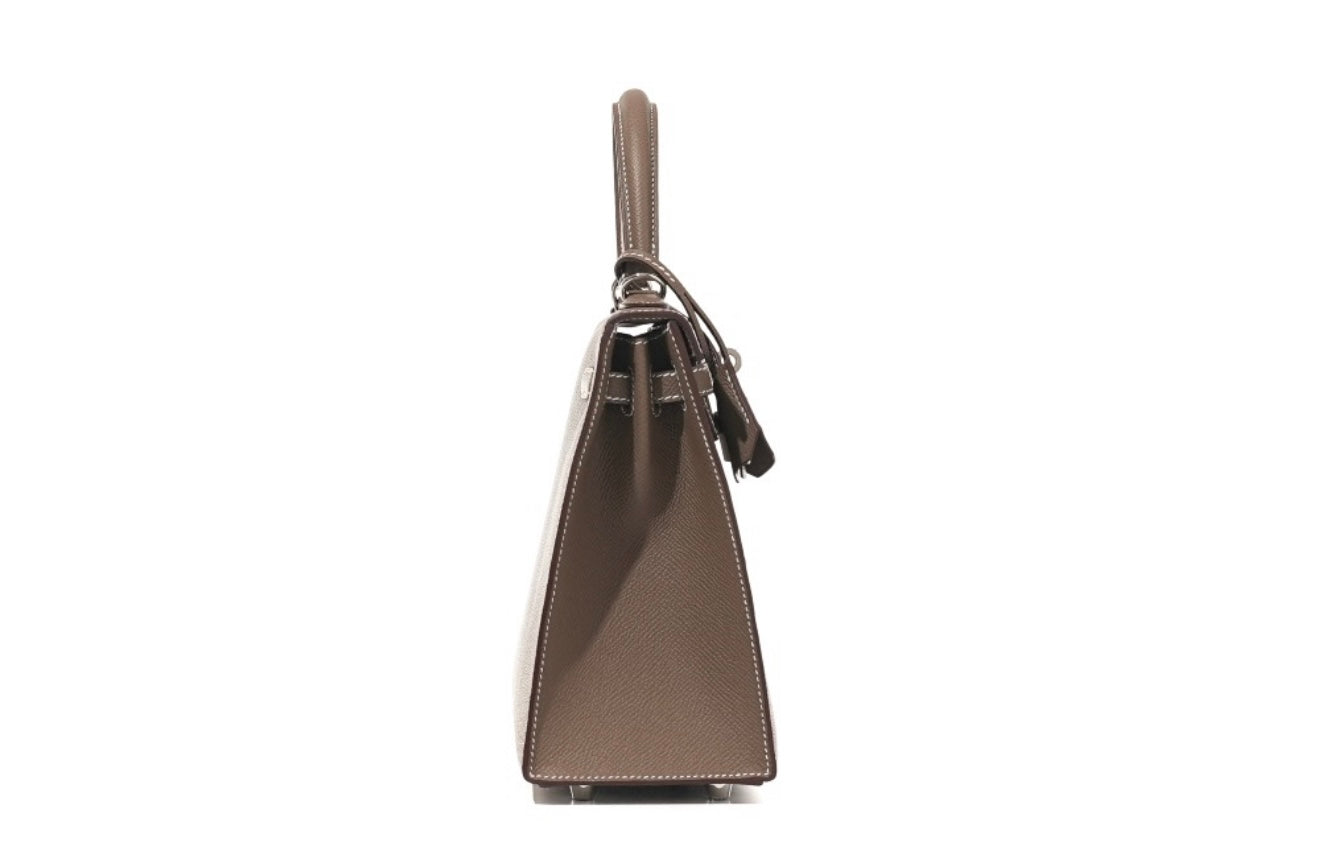 Hermes Kelly 25 Etoupe Sellier