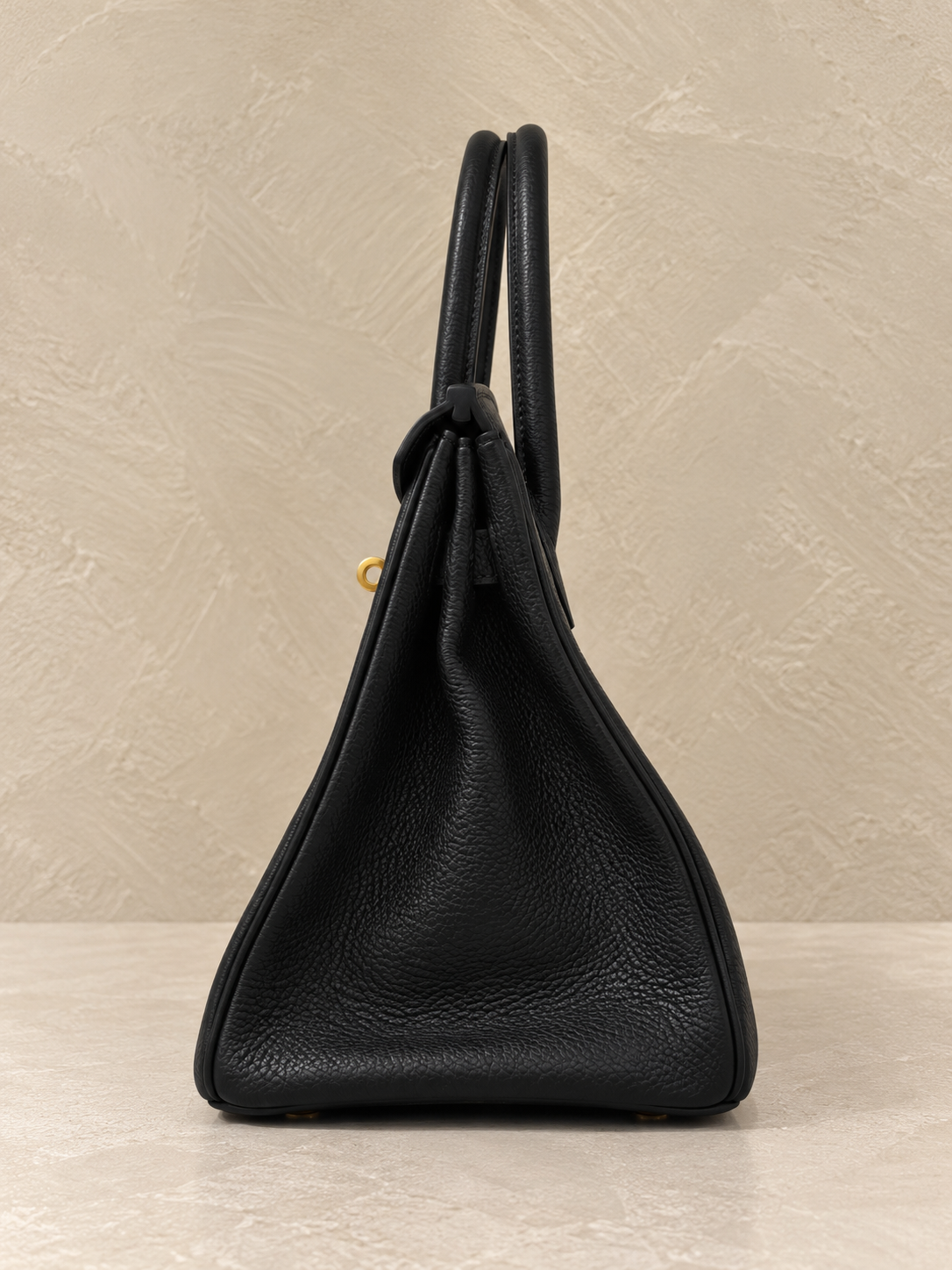 The Hermès Birkin 30 Black Gold Hardware Kept Unused 2015