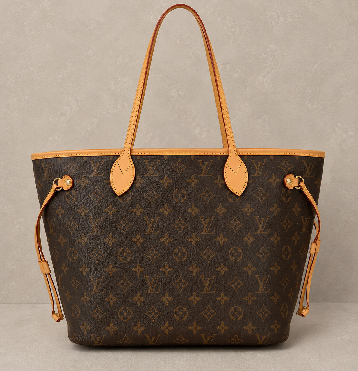 Louis Vuitton Neverfull MM Monogram Canvas Tote Bag
