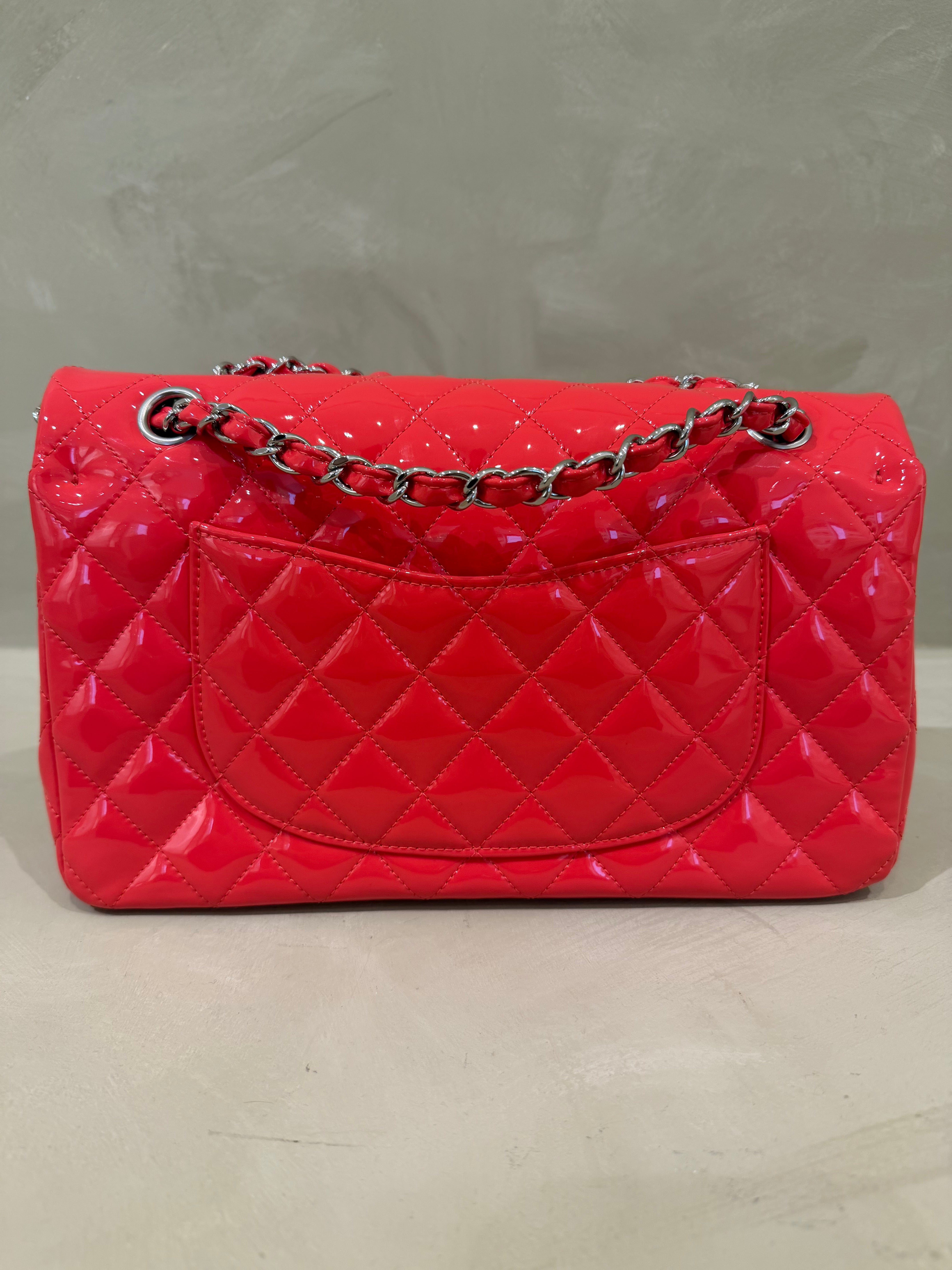 Chanel Medium Patent Classic Flap Bag