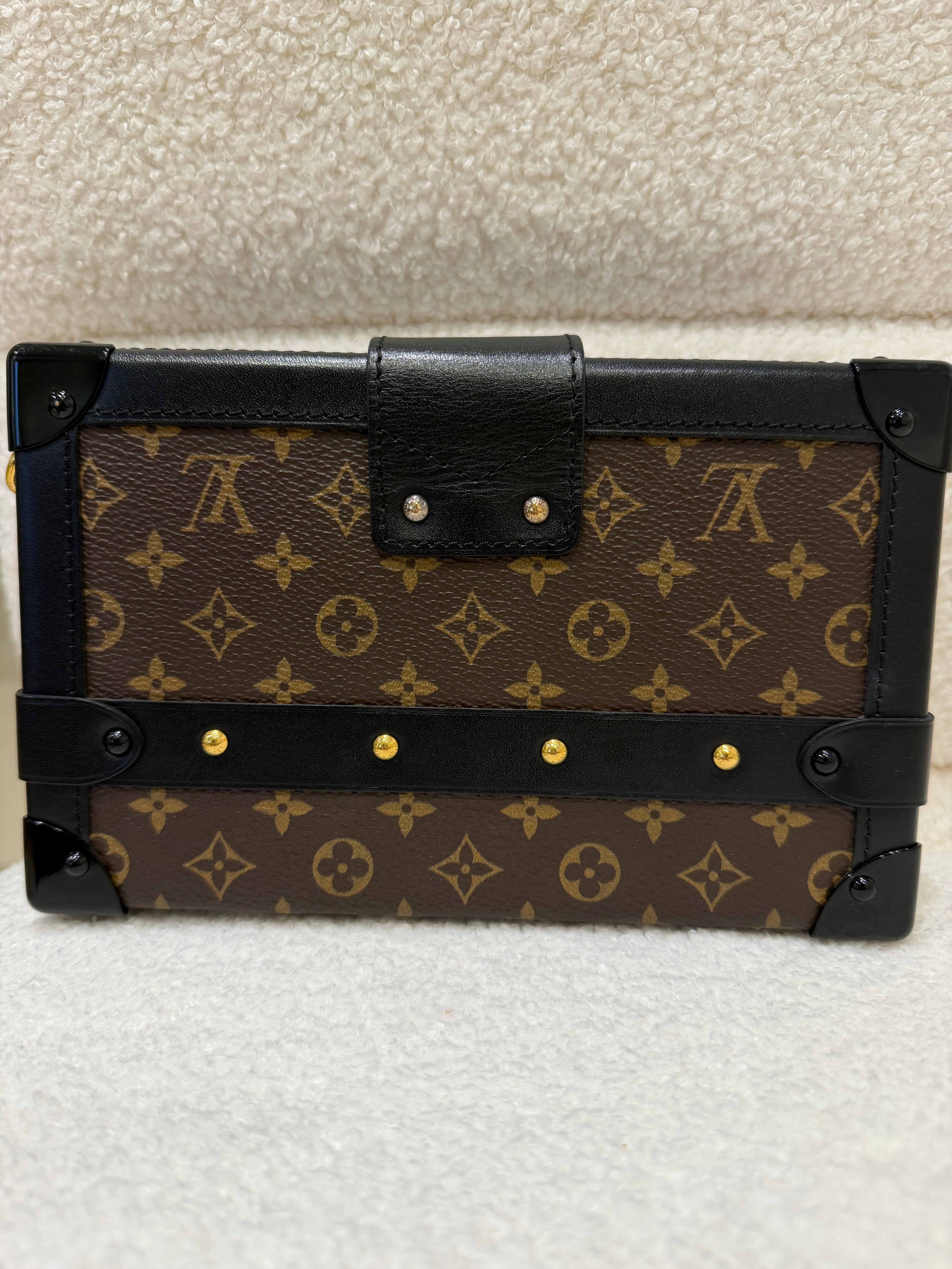 Louis Vuitton Petite Malle Monogram Canvas Bag