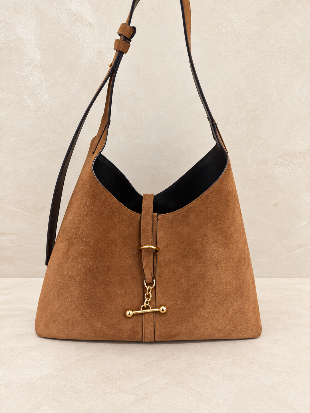 Strathberry Kite Tote | Maxi | Brown | Gold-Tone Hardware | Very Good