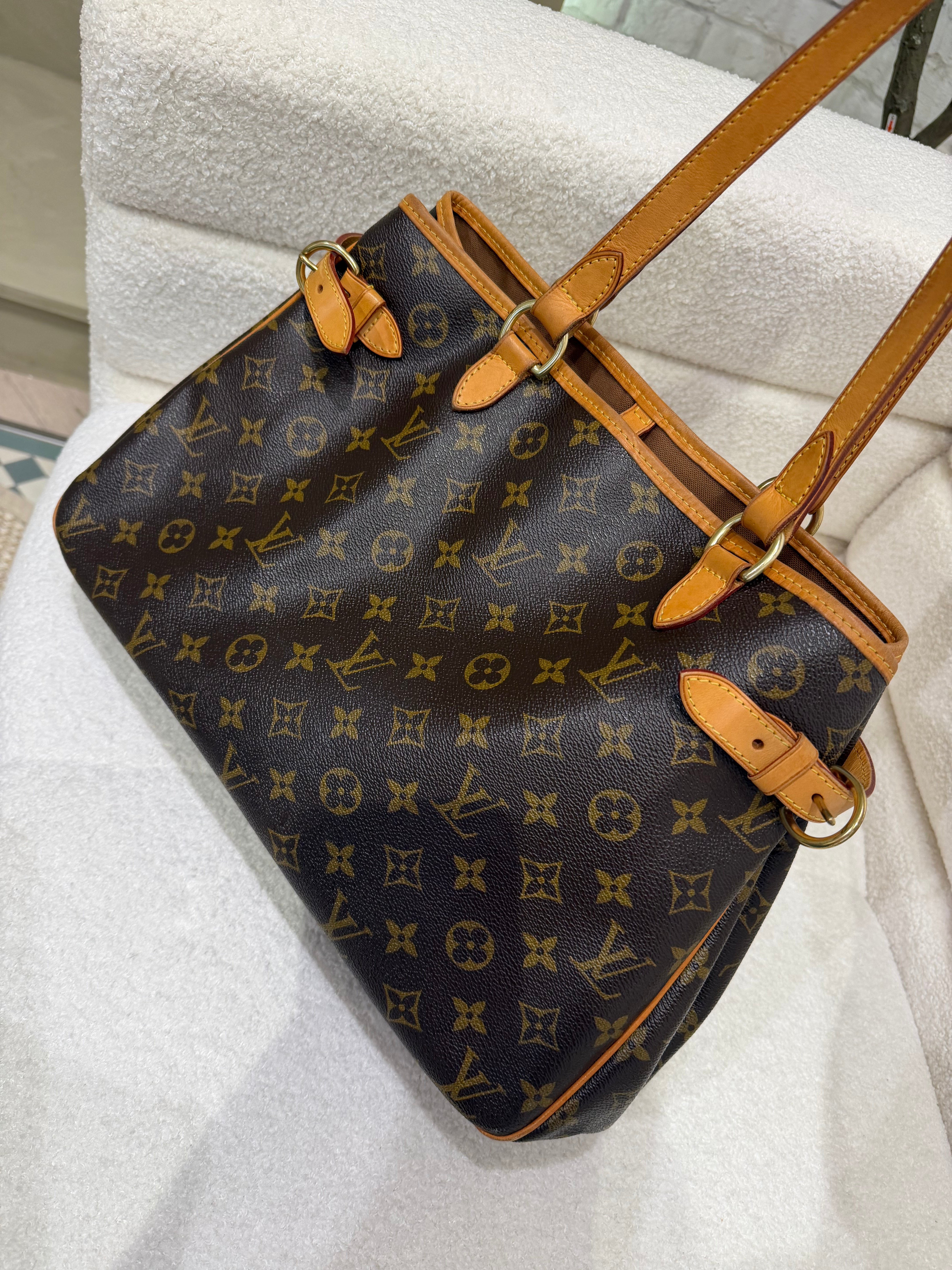 Louis Vuitton Batignolles Horizontal MM | Monogram Canvas | Gold Hardware | Good