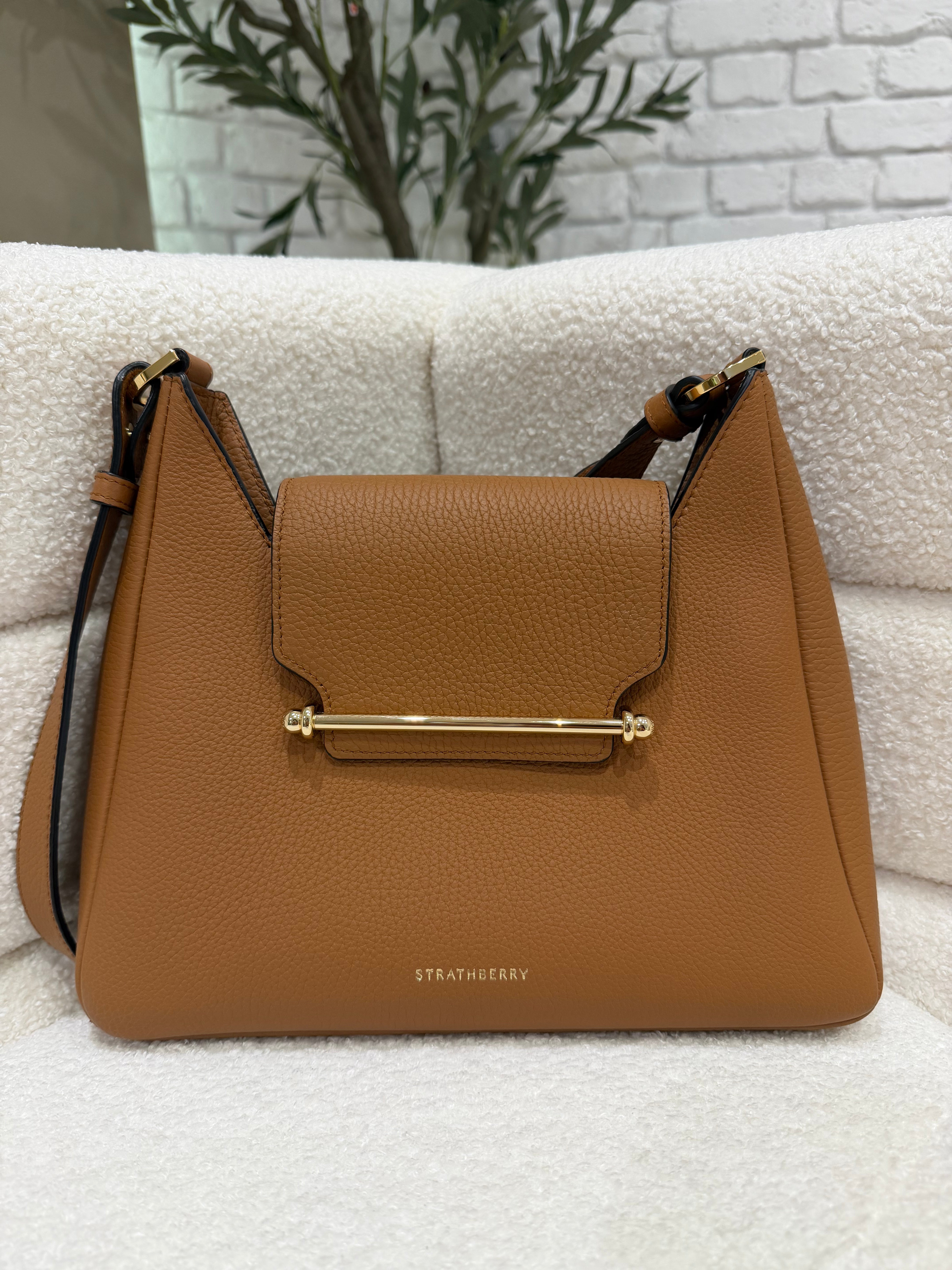Strathberry Multrees Hobo | Gold Hardware | Immaculate