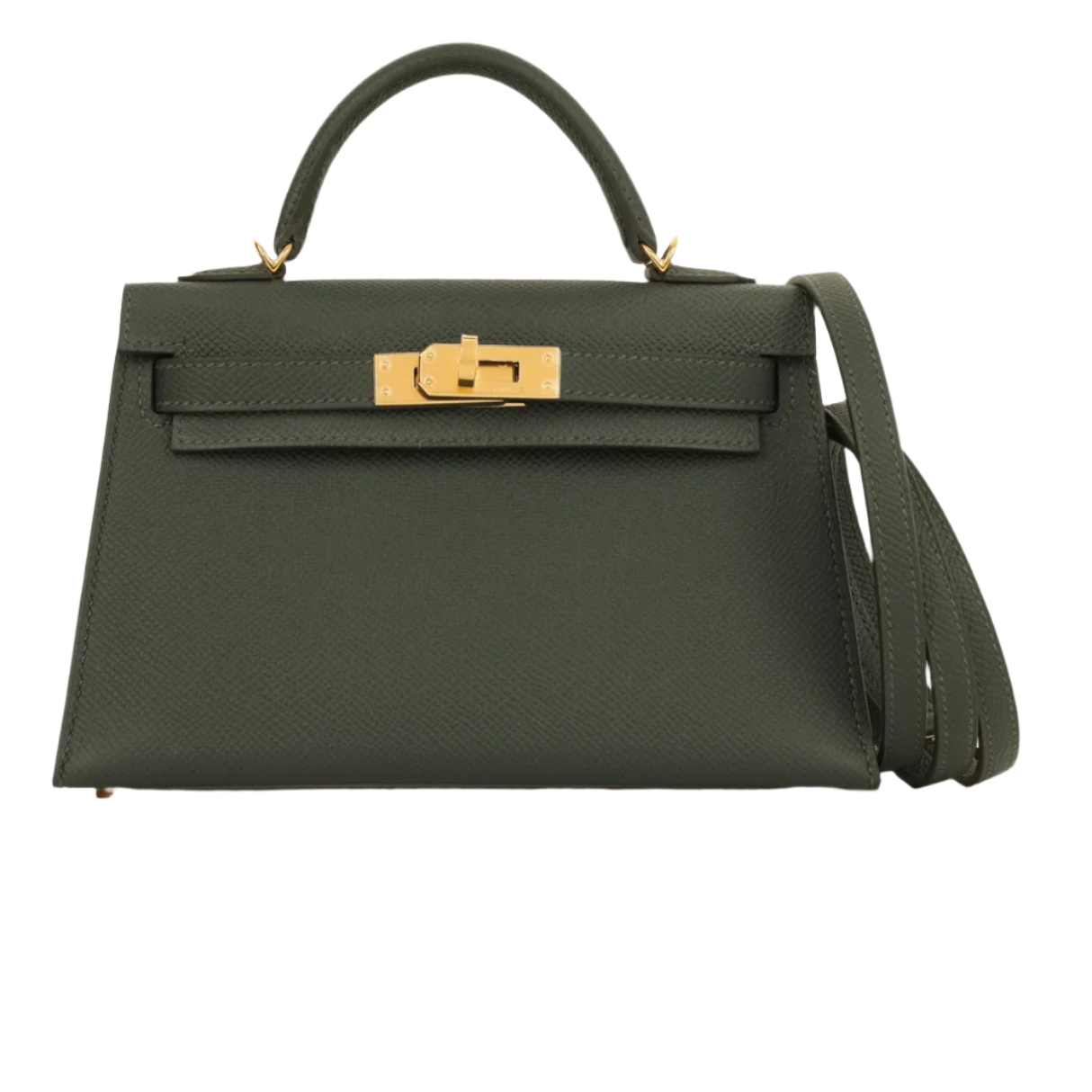 Hermes Mini Kelly Vert Mangrove