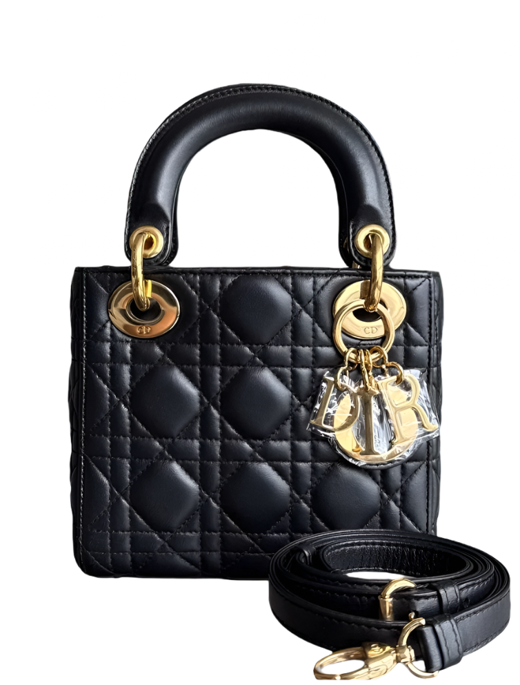 Lady Dior Mini Black Bag