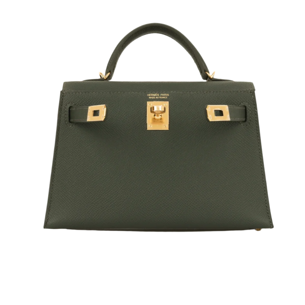 Hermes Mini Kelly Vert Mangrove