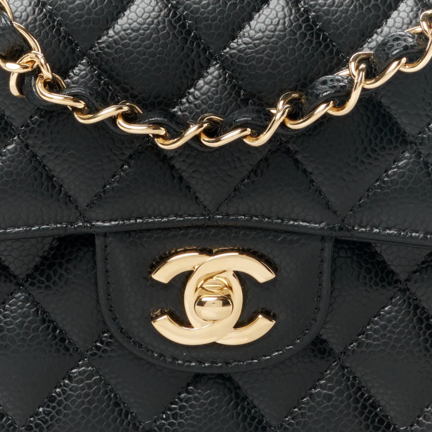 Chanel Classic Double Flap Bag Small Caviar