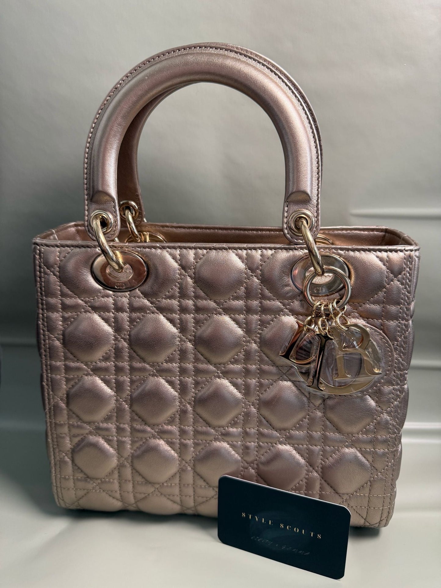 Lady Dior Bronze Medium Cannage
