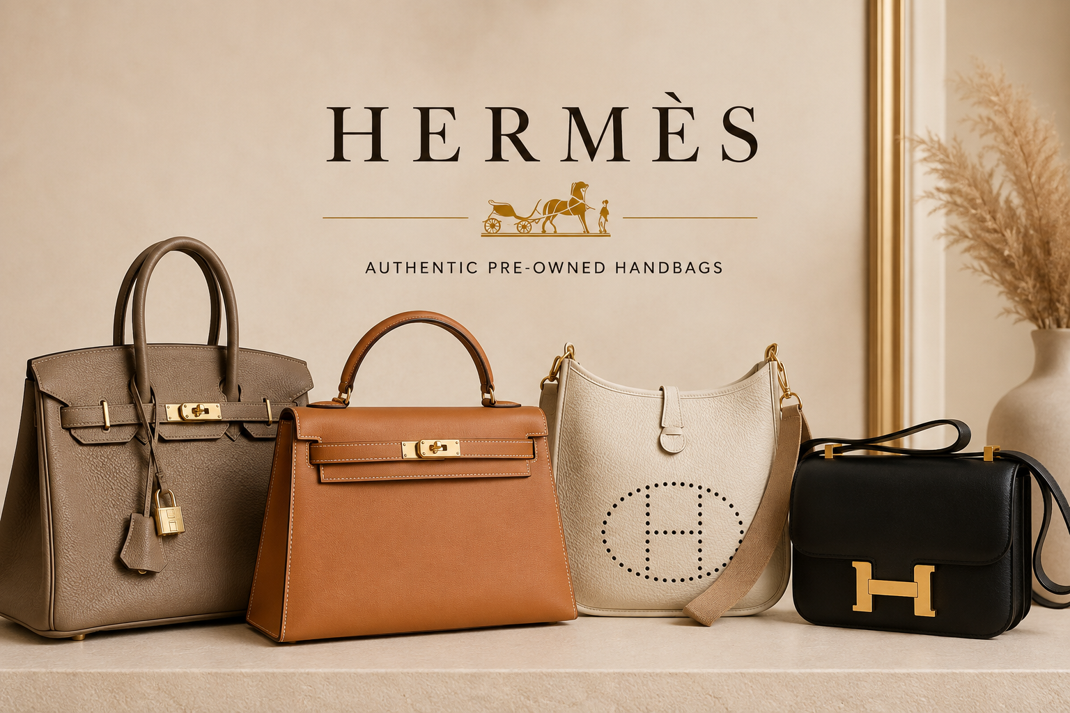 Authentic Pre-Owned Hermès Handbags Collection