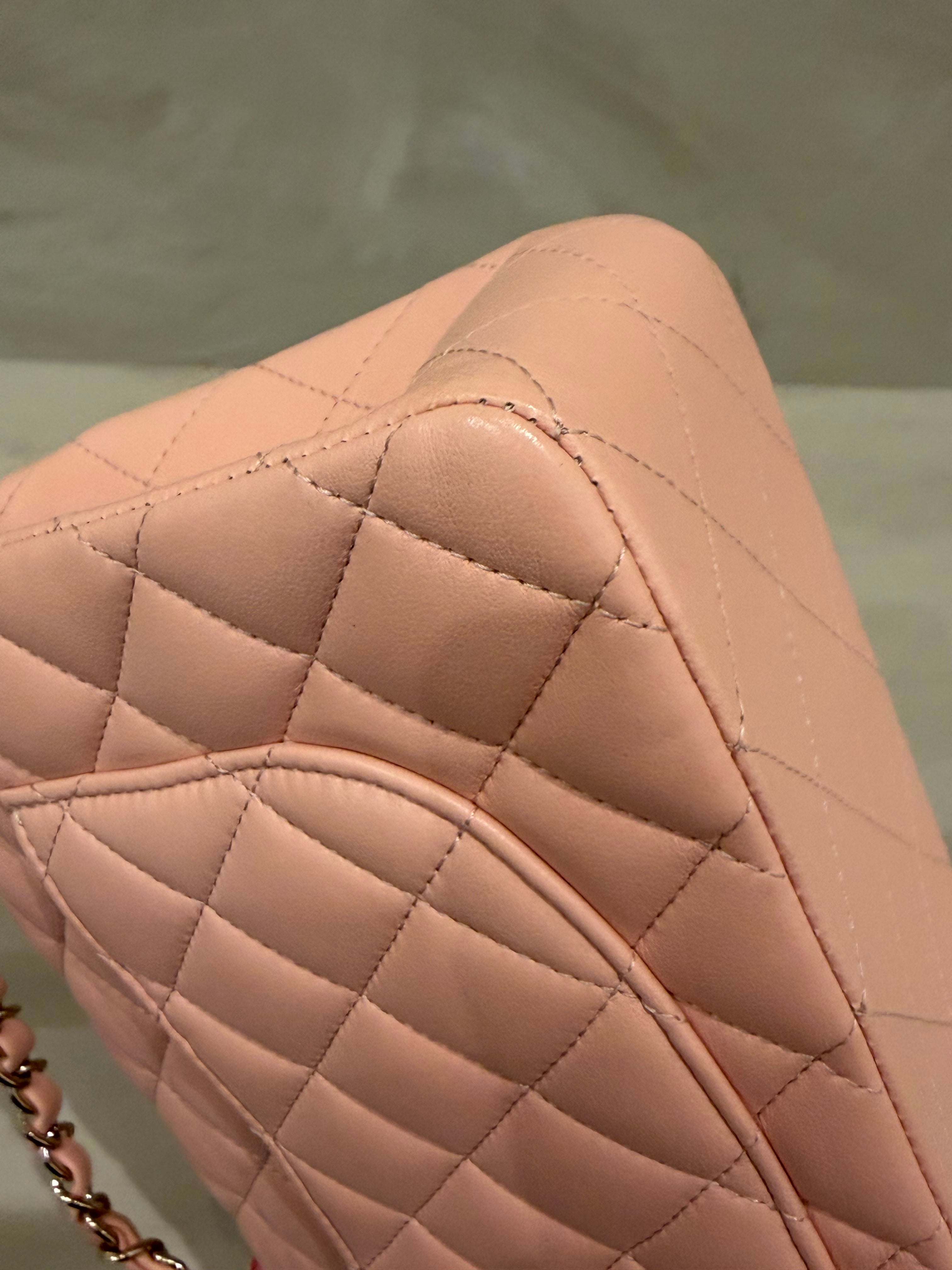 Chanel Classic Flap Peach