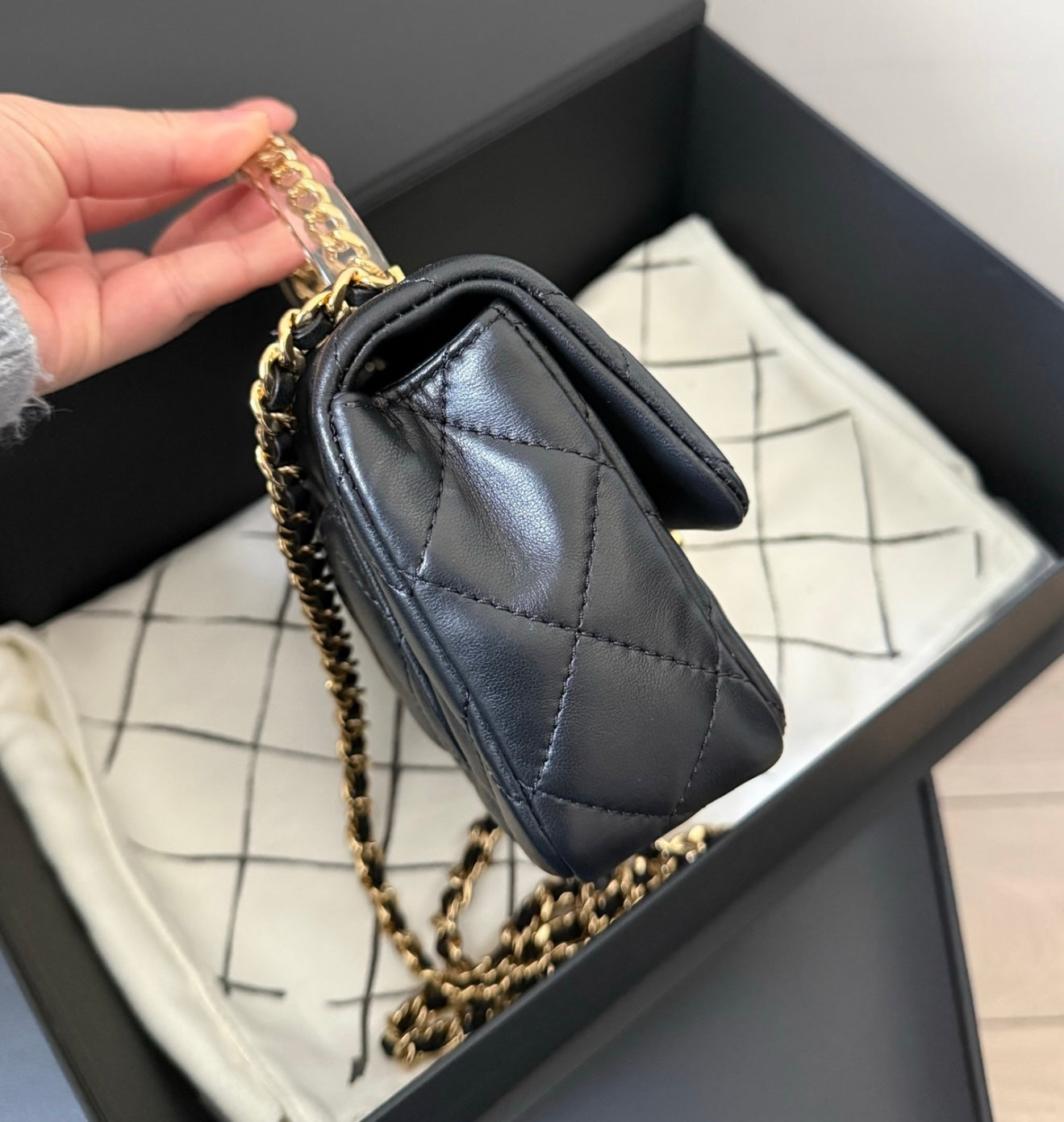 Chanel Mini Top Handle Bag