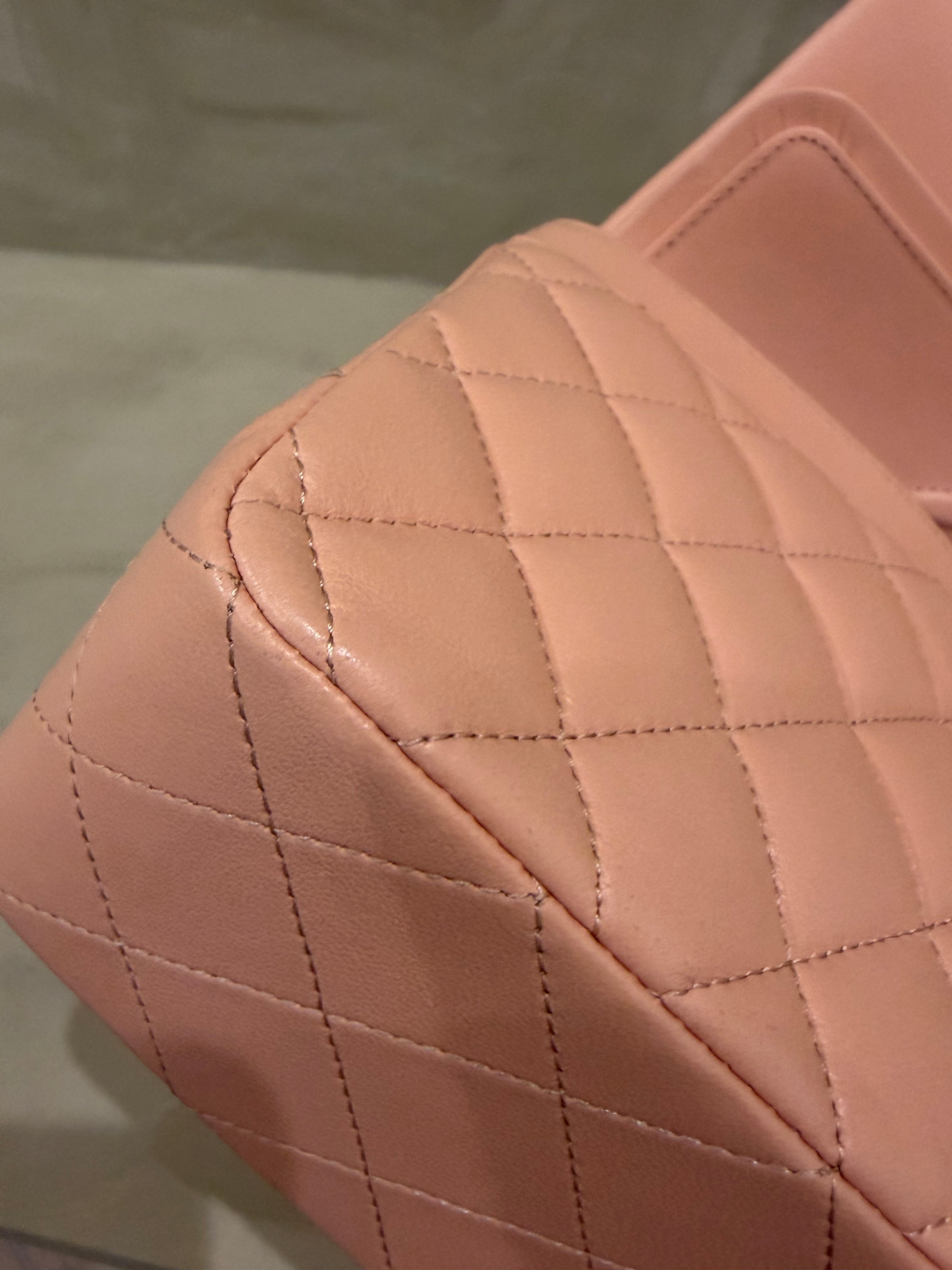 Chanel Classic Flap Peach