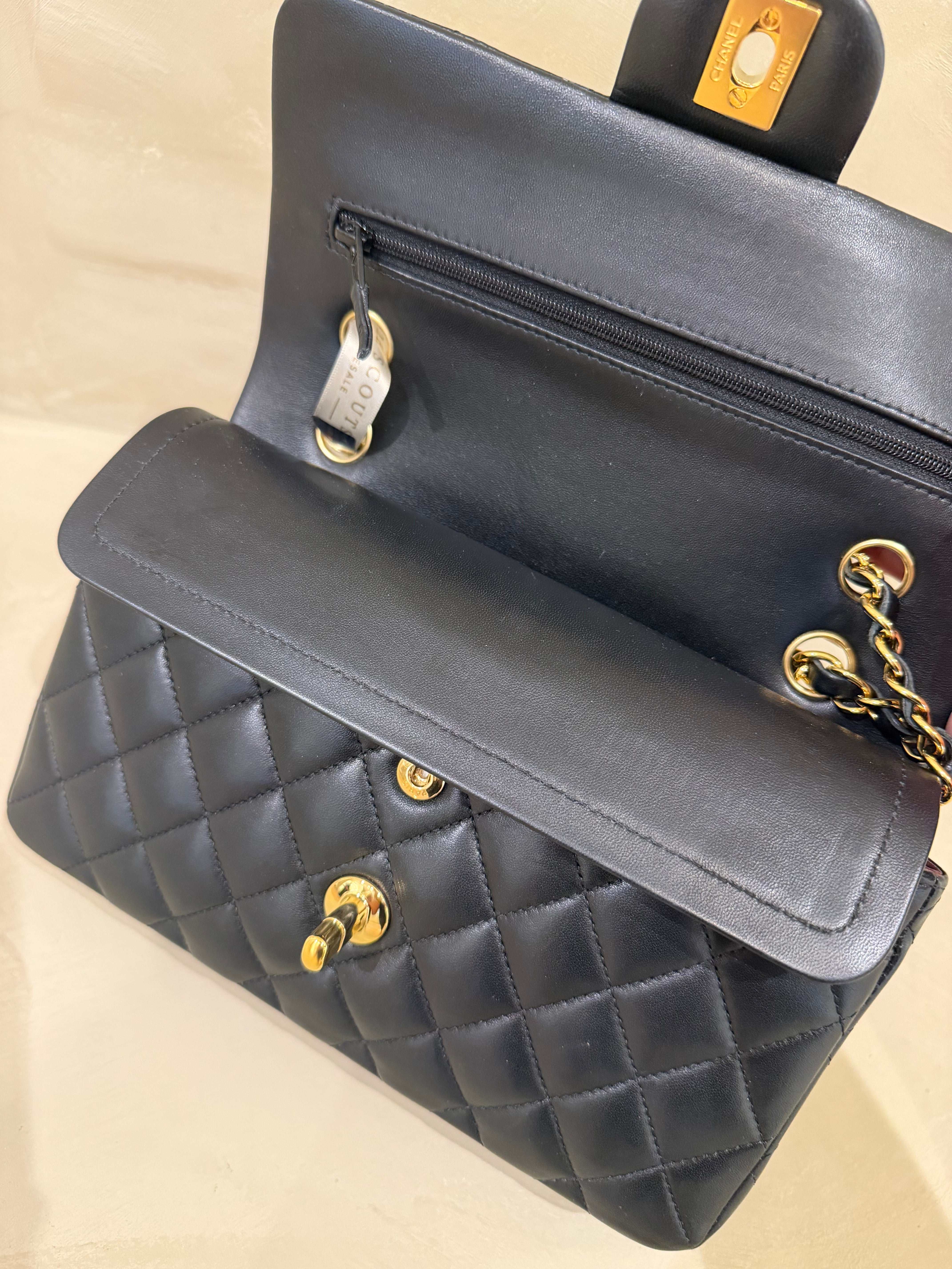 Chanel Classic Flap Small Lambskin Black