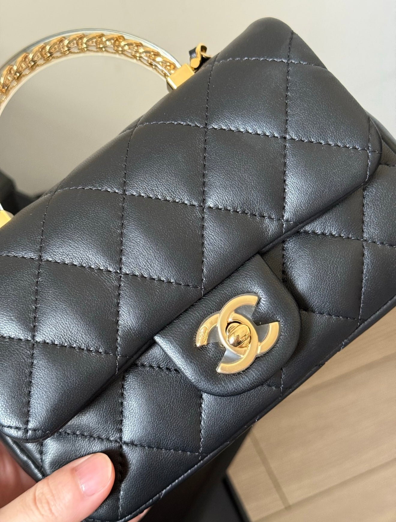Chanel Mini Top Handle Bag