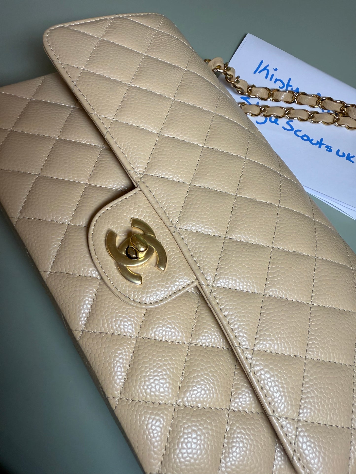Chanel medium Beige Classic Flap