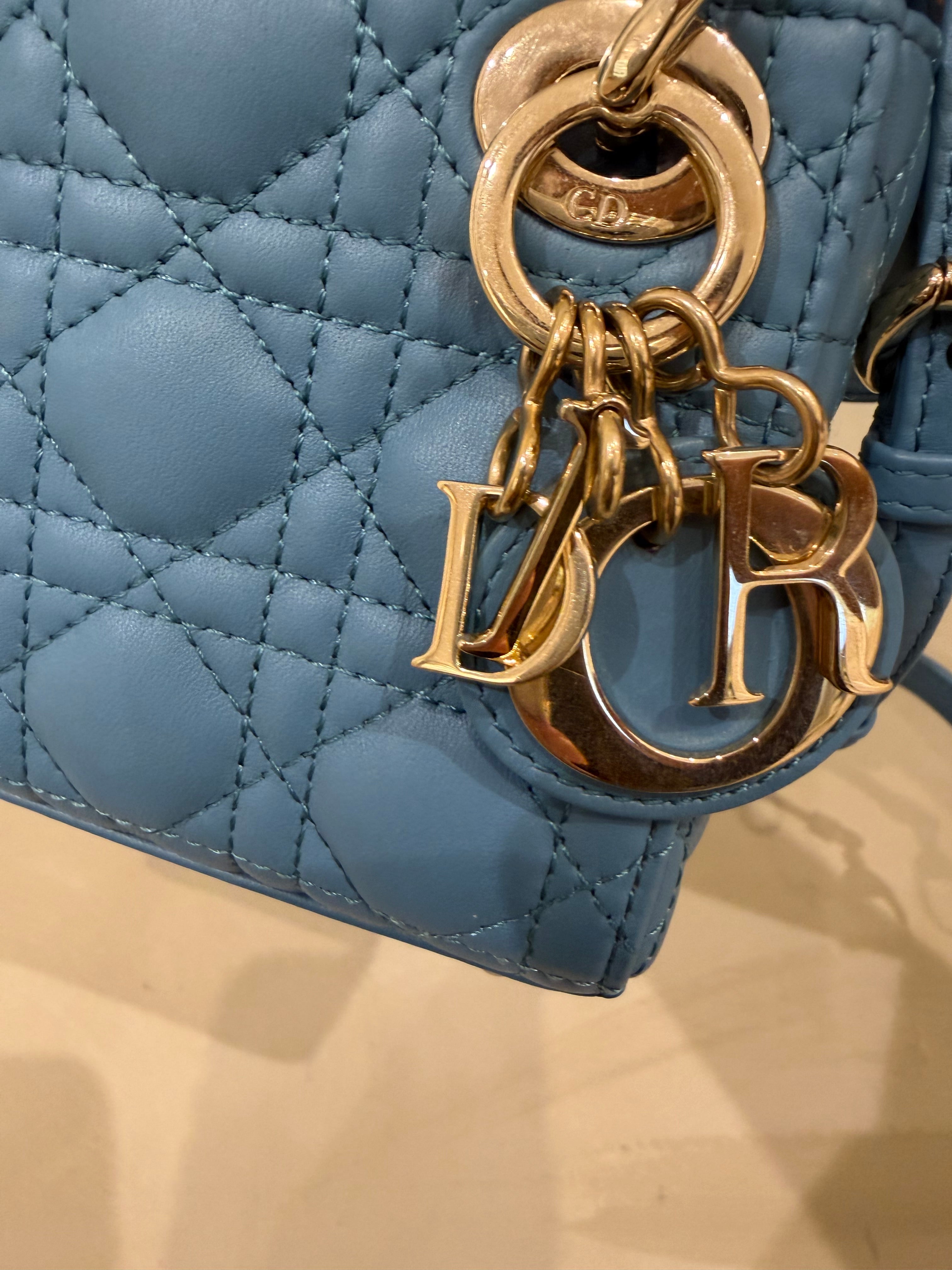Dior Lady Micro Mini Blue
