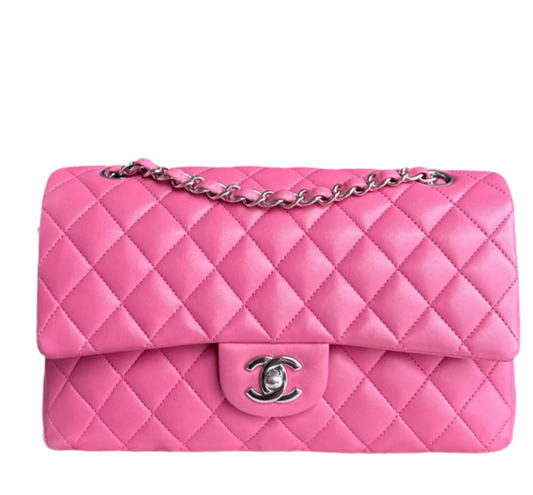 Chanel Double Classic Flap Medium Pink