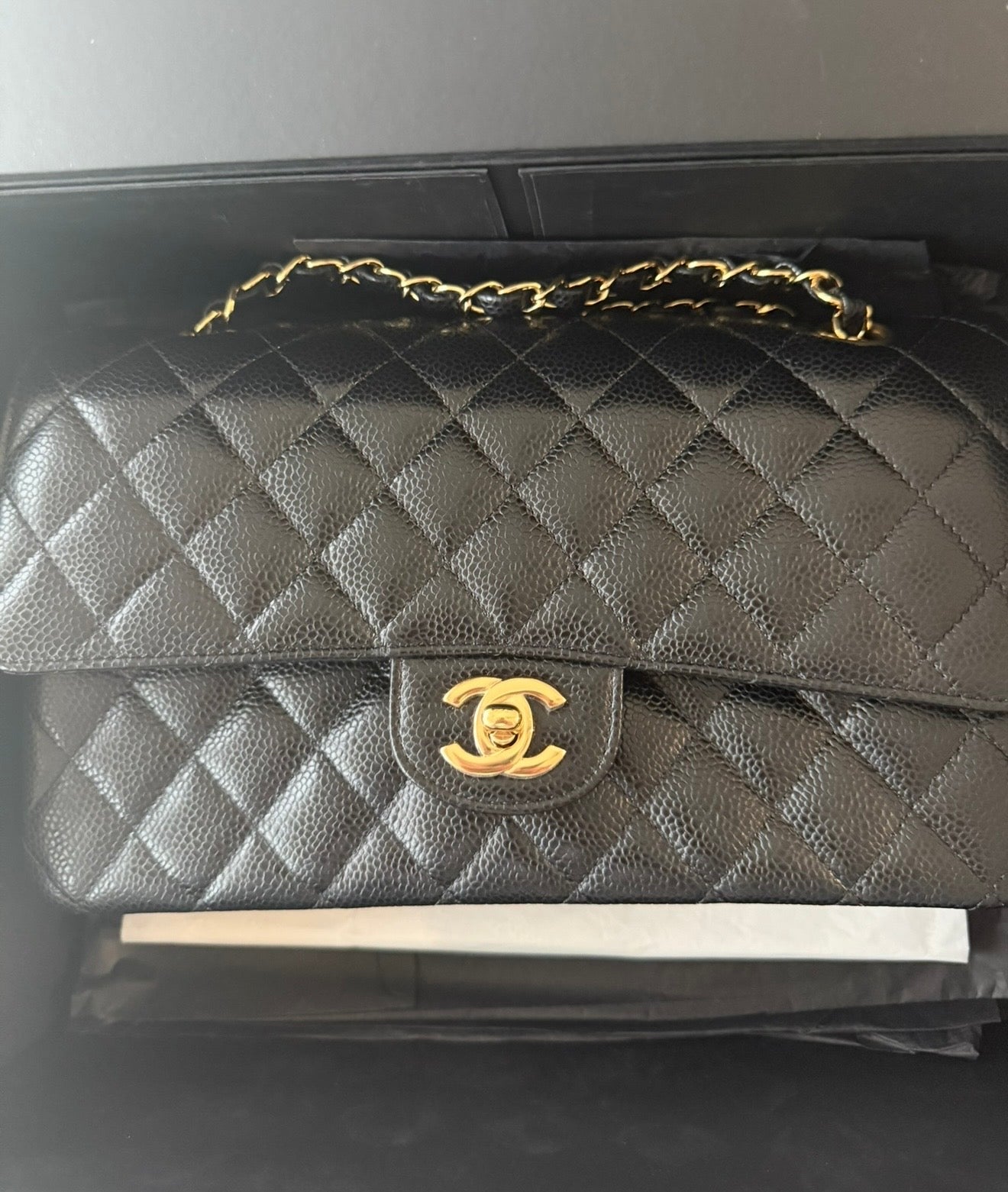 Chanel Medium Caviar Classic Flap Bag
