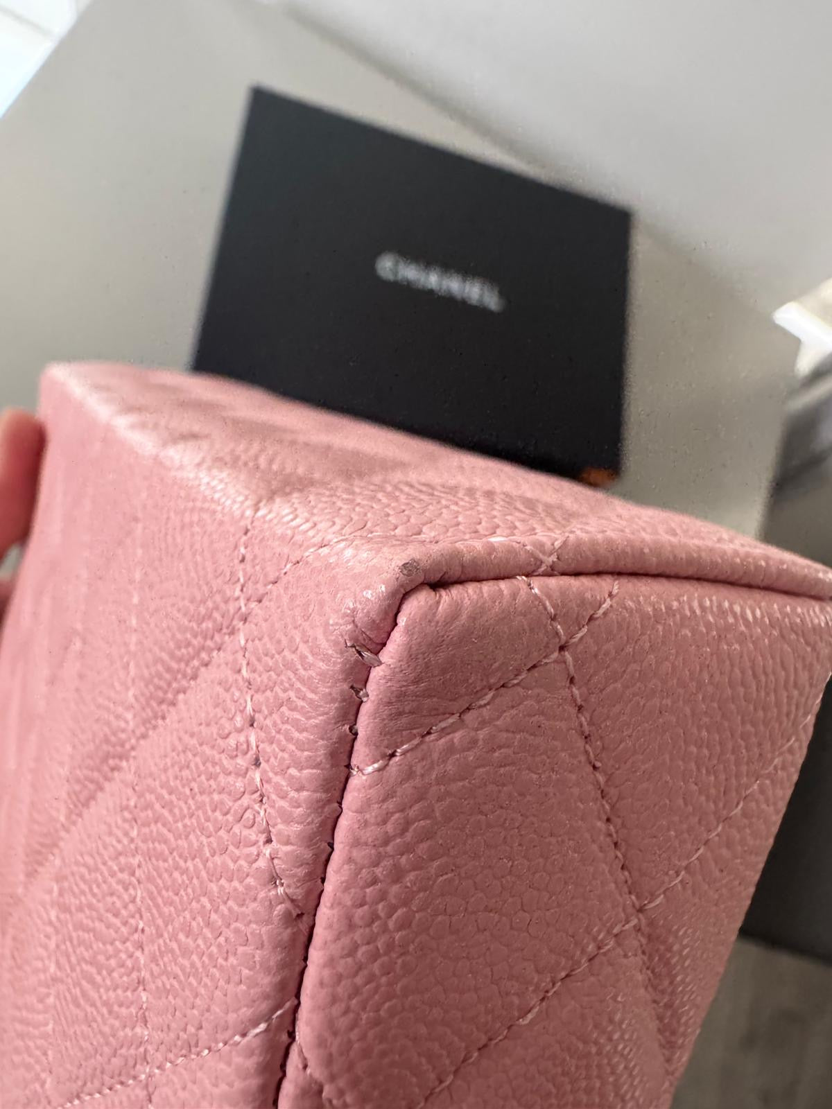 Chanel Vanity Case Bag Pink