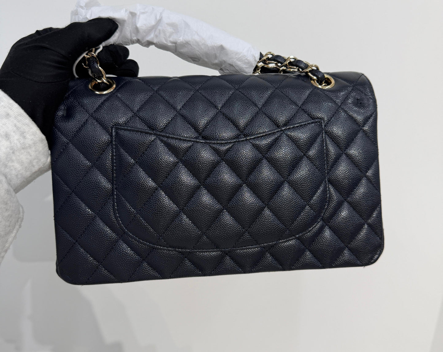 Chanel Medium Classic Flap Dark Navy