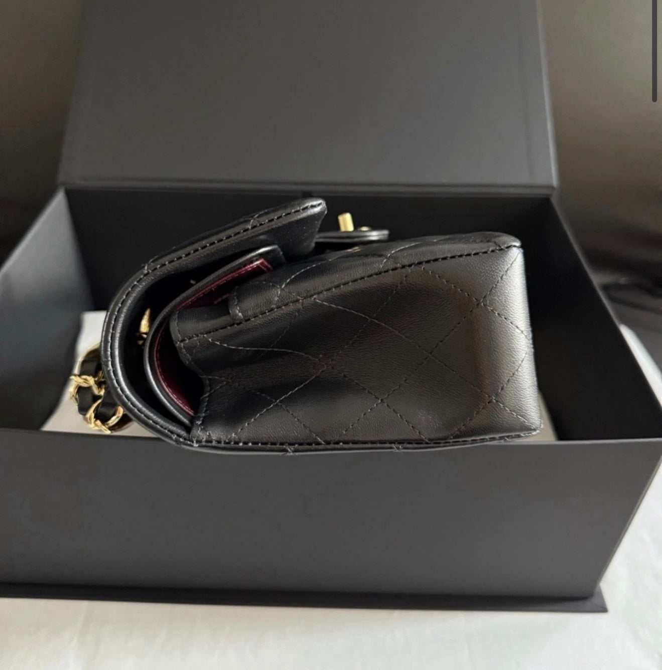 Chanel Small Lambskin Classic Flap Bag