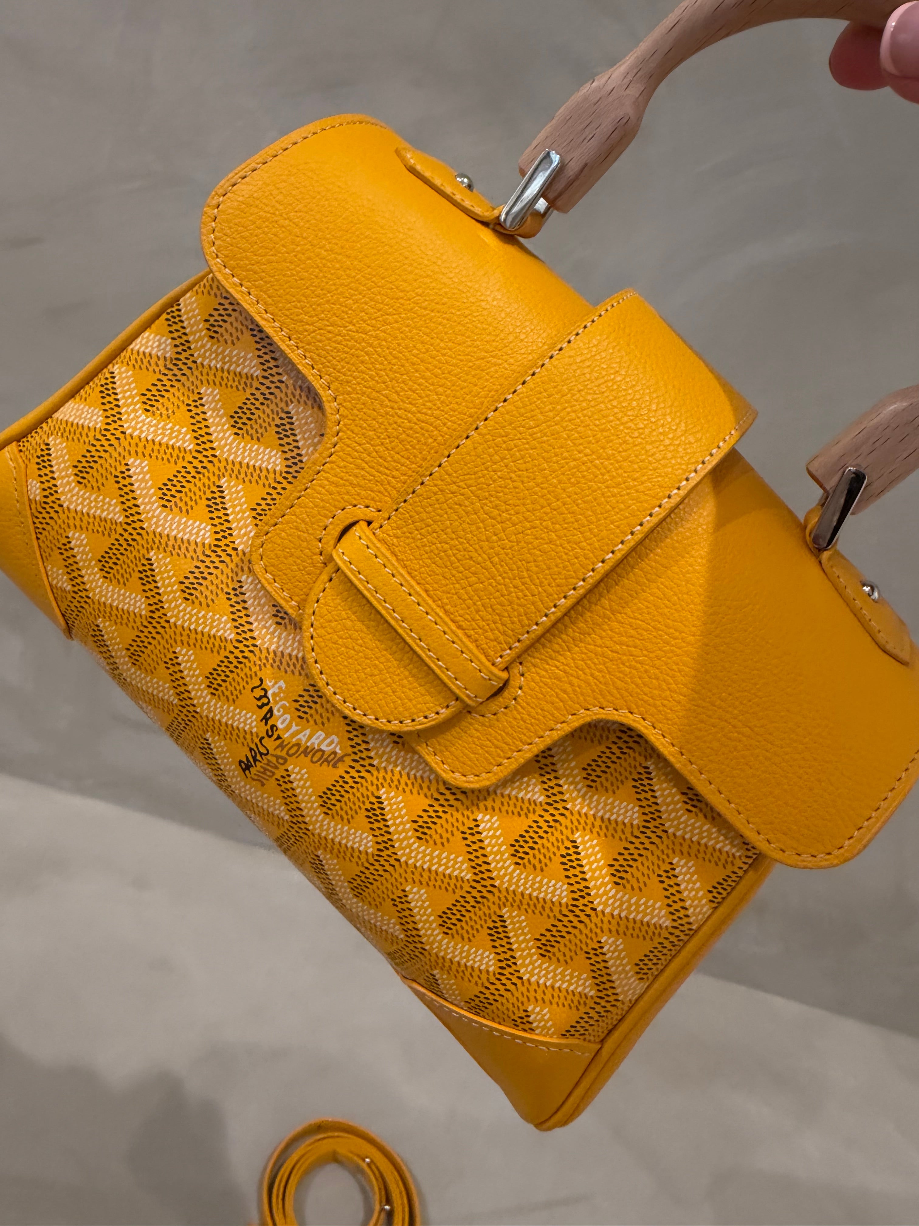 Goyard Saigon Souple Mini Yellow