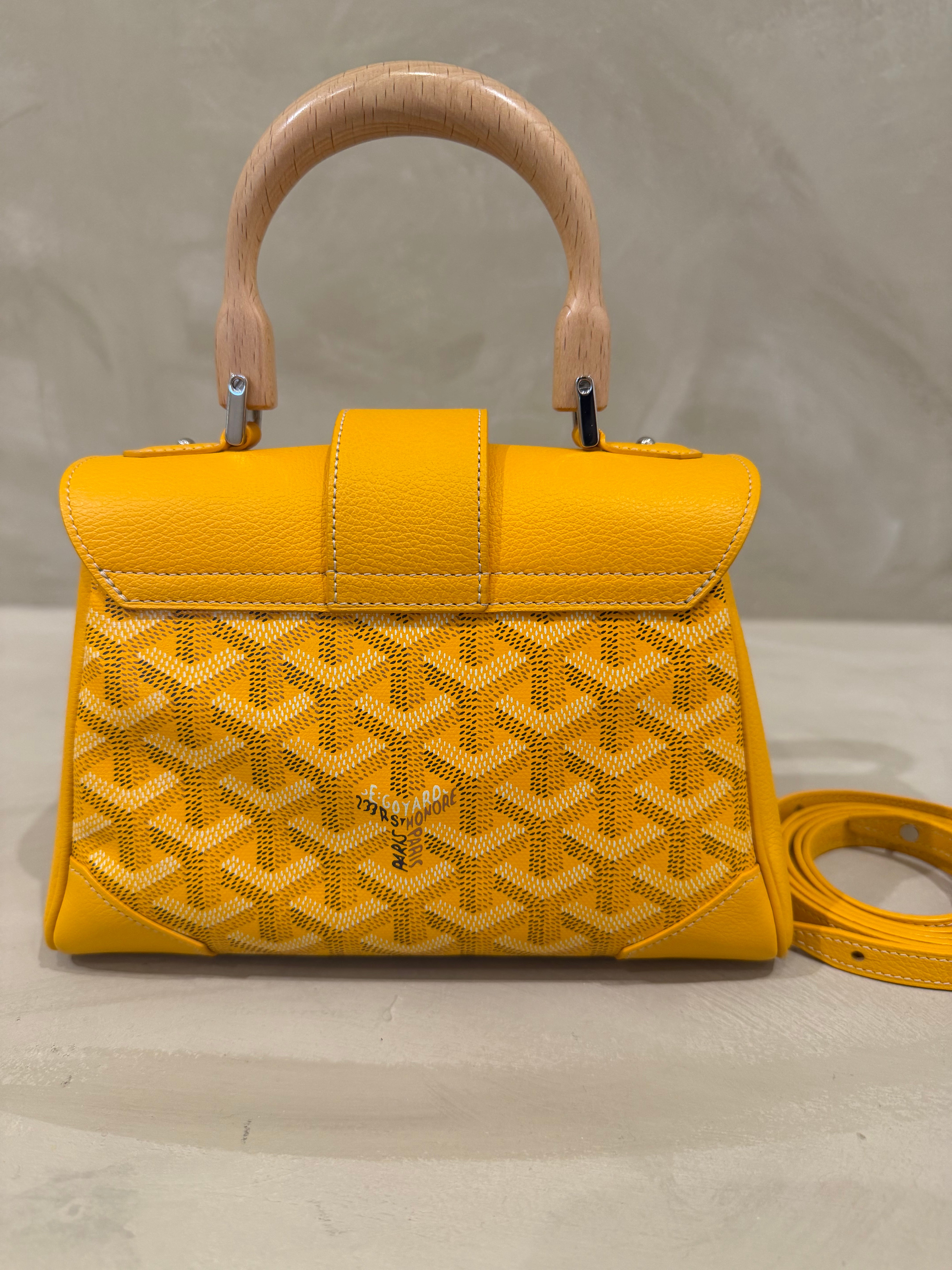 Goyard Saigon Souple Mini Yellow