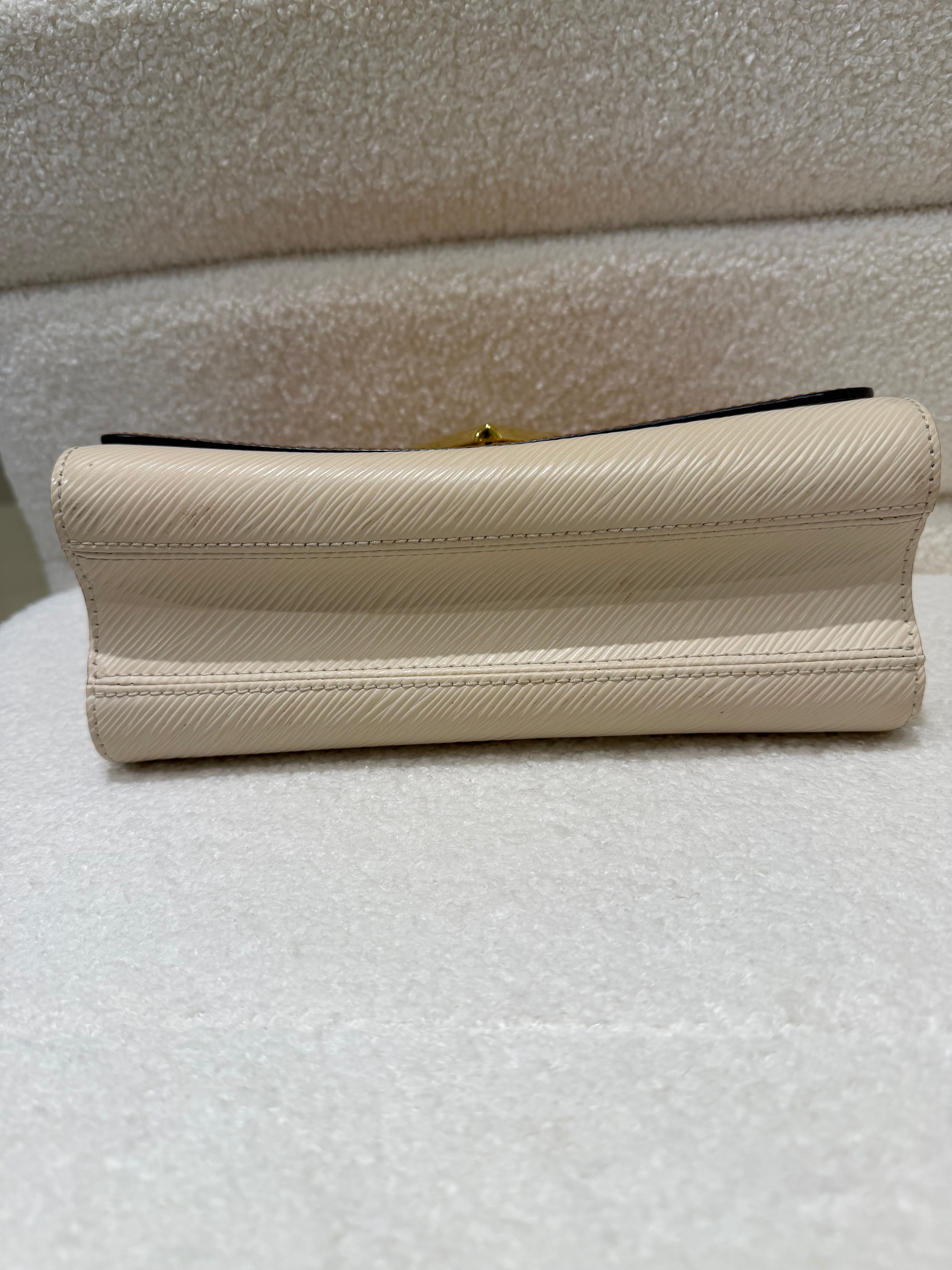 Louis Vuitton Twist | Cream & Tan | Gold Hardware | Good