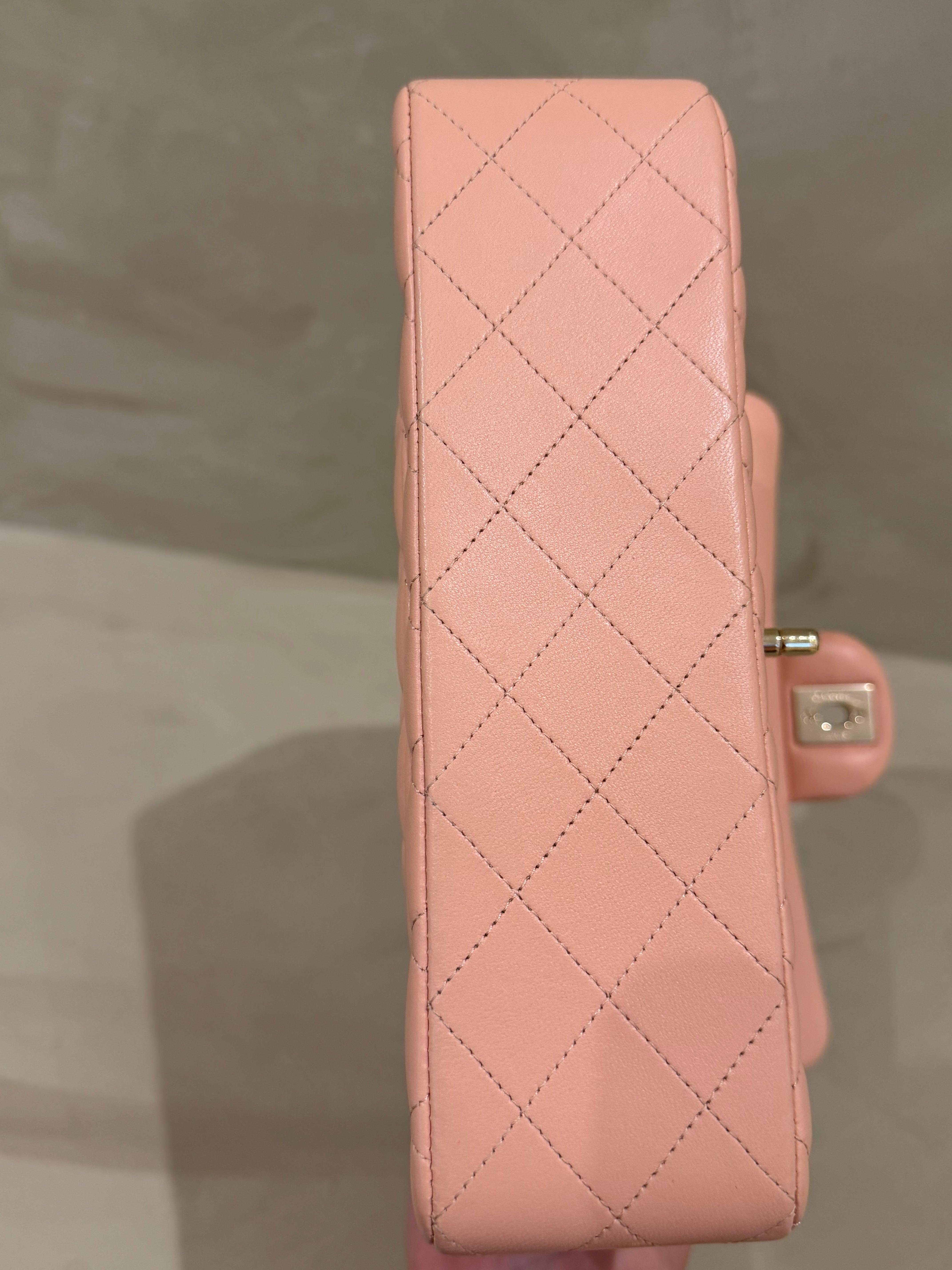 Chanel Classic Flap Peach