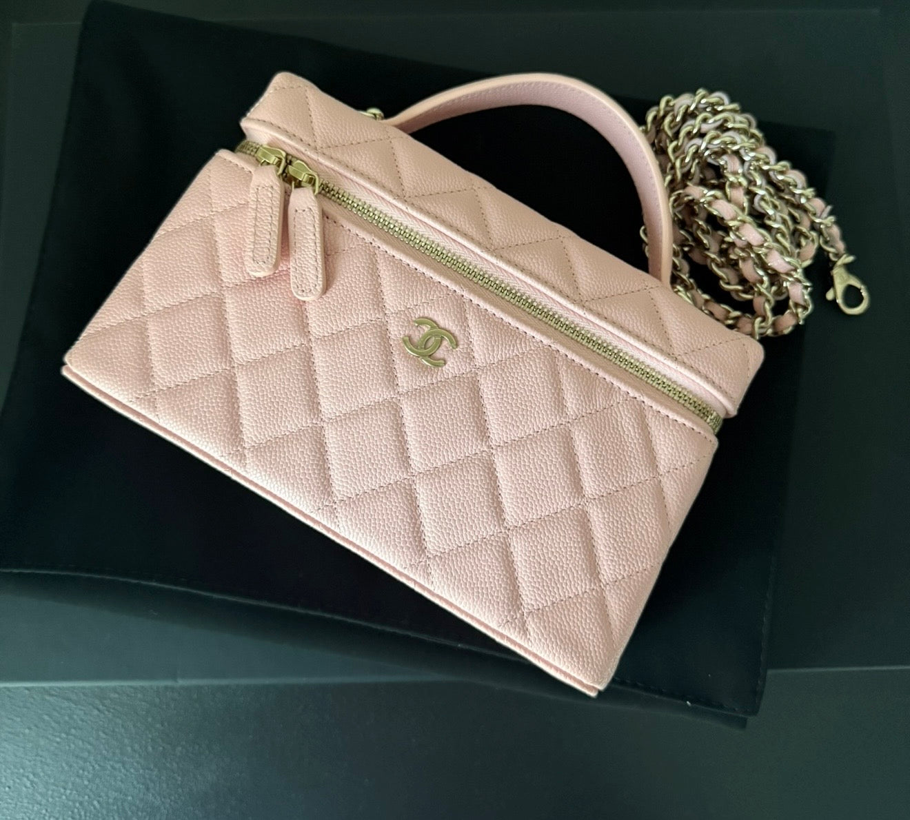 Chanel Long Vanity Bag